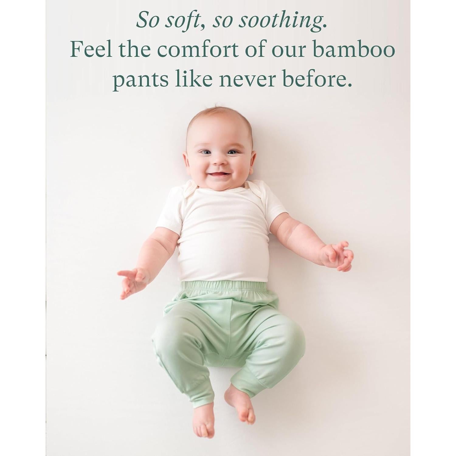 Pantalones Jogger Unisex PurComfy 2 Pzas 0-24 Meses Viscosa