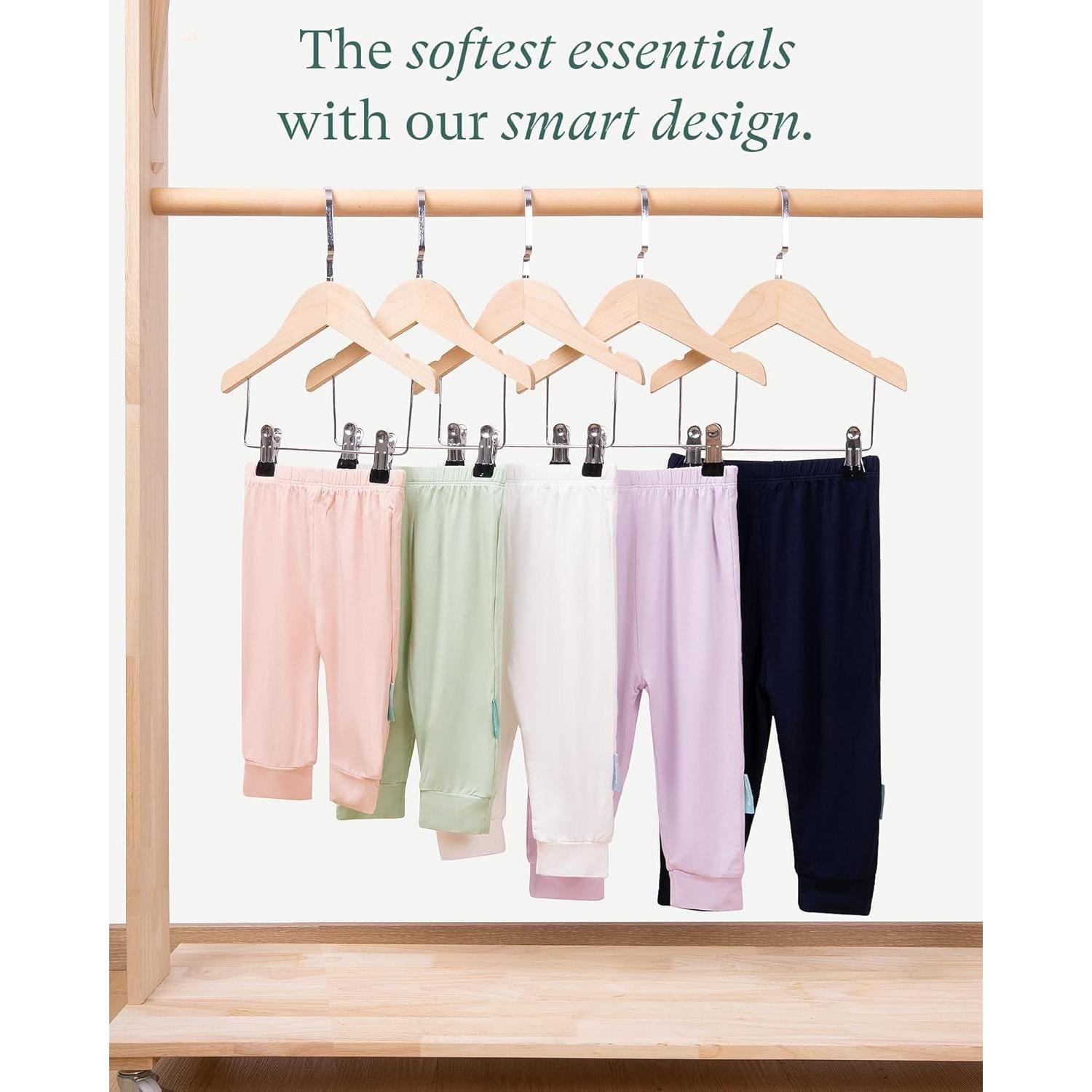 Pantalones Jogger Unisex PurComfy 2 Pzas 0-24 Meses Viscosa