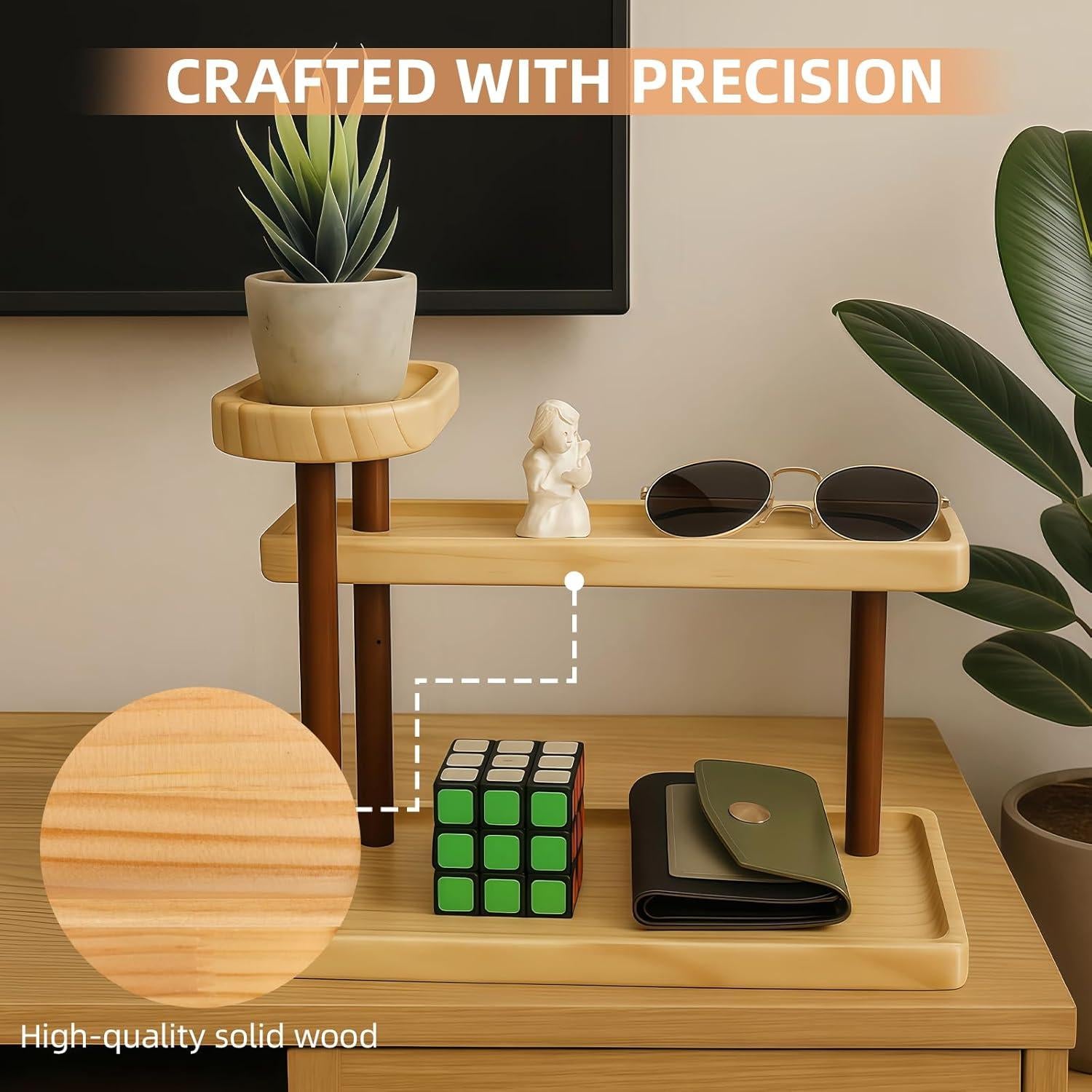 Organizador de Encimera de Baño Piegricdiat 3 Compartimentos