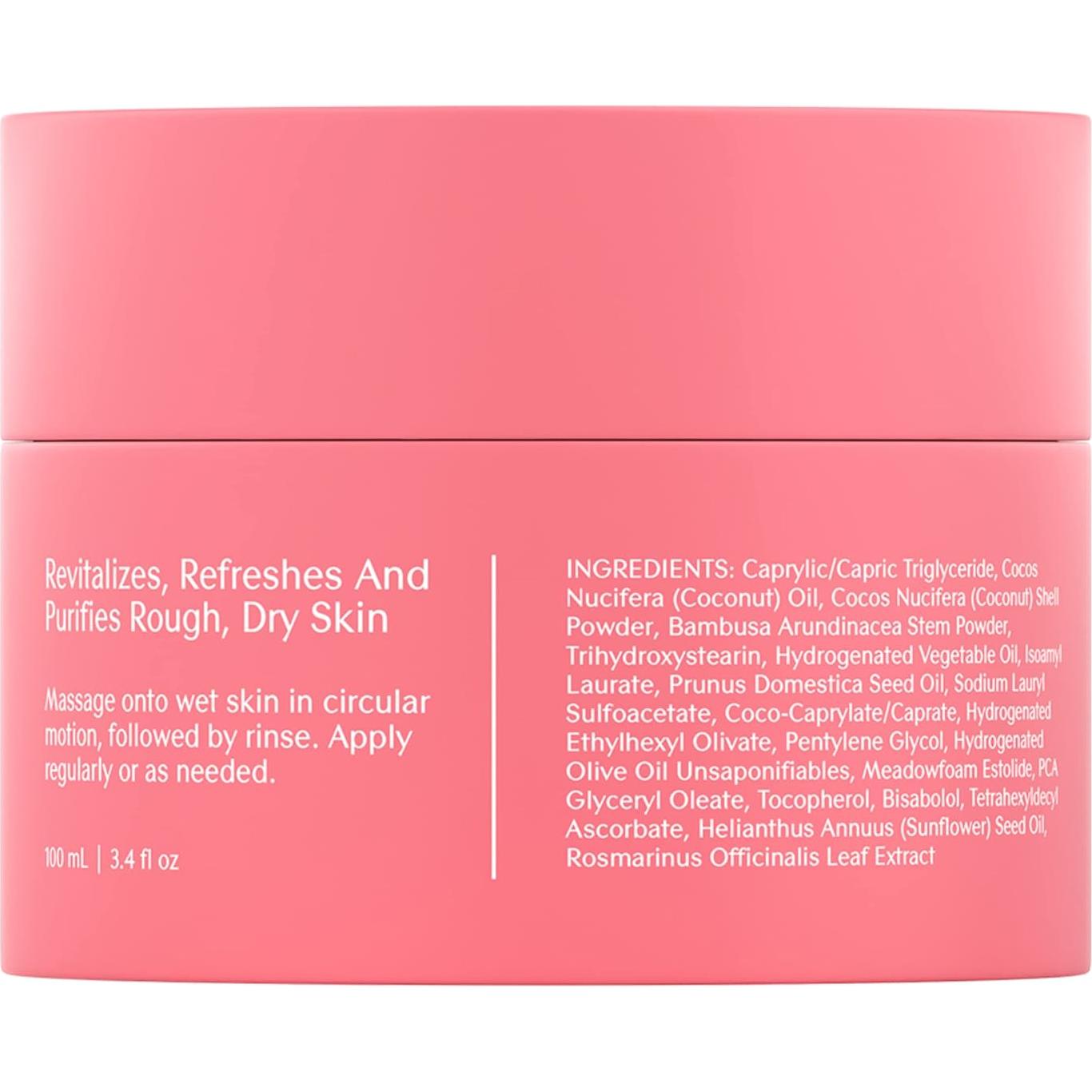 Exfoliante para Pies Bare August - 100 ml - Natural y Suave