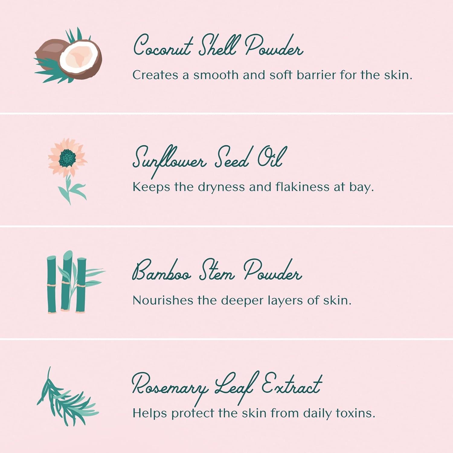 Exfoliante para Pies Bare August - 100 ml - Natural y Suave