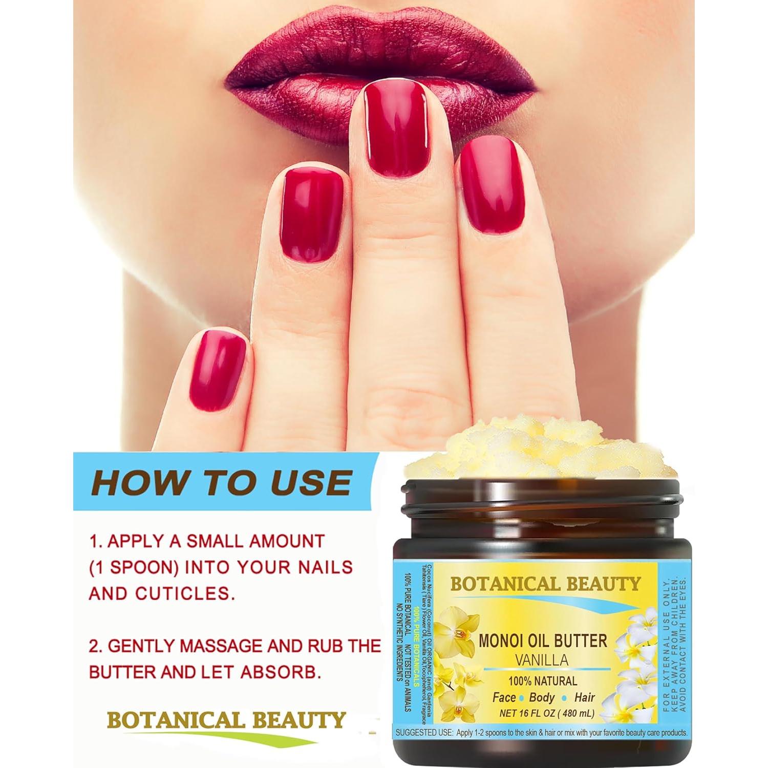 Mantequilla de Monoi Vainilla Pura 118ml Belleza Botánica