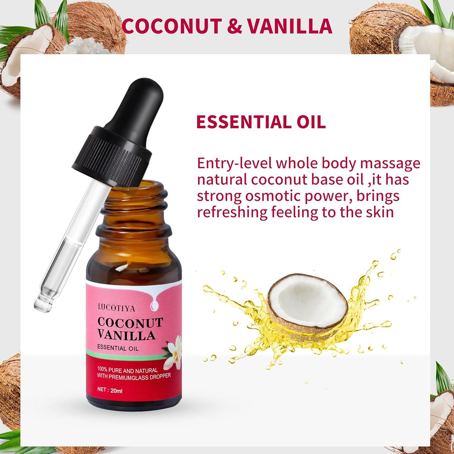 Set de Regalos de Spa para Mujeres LUCOTIYA - Coco y Vainilla