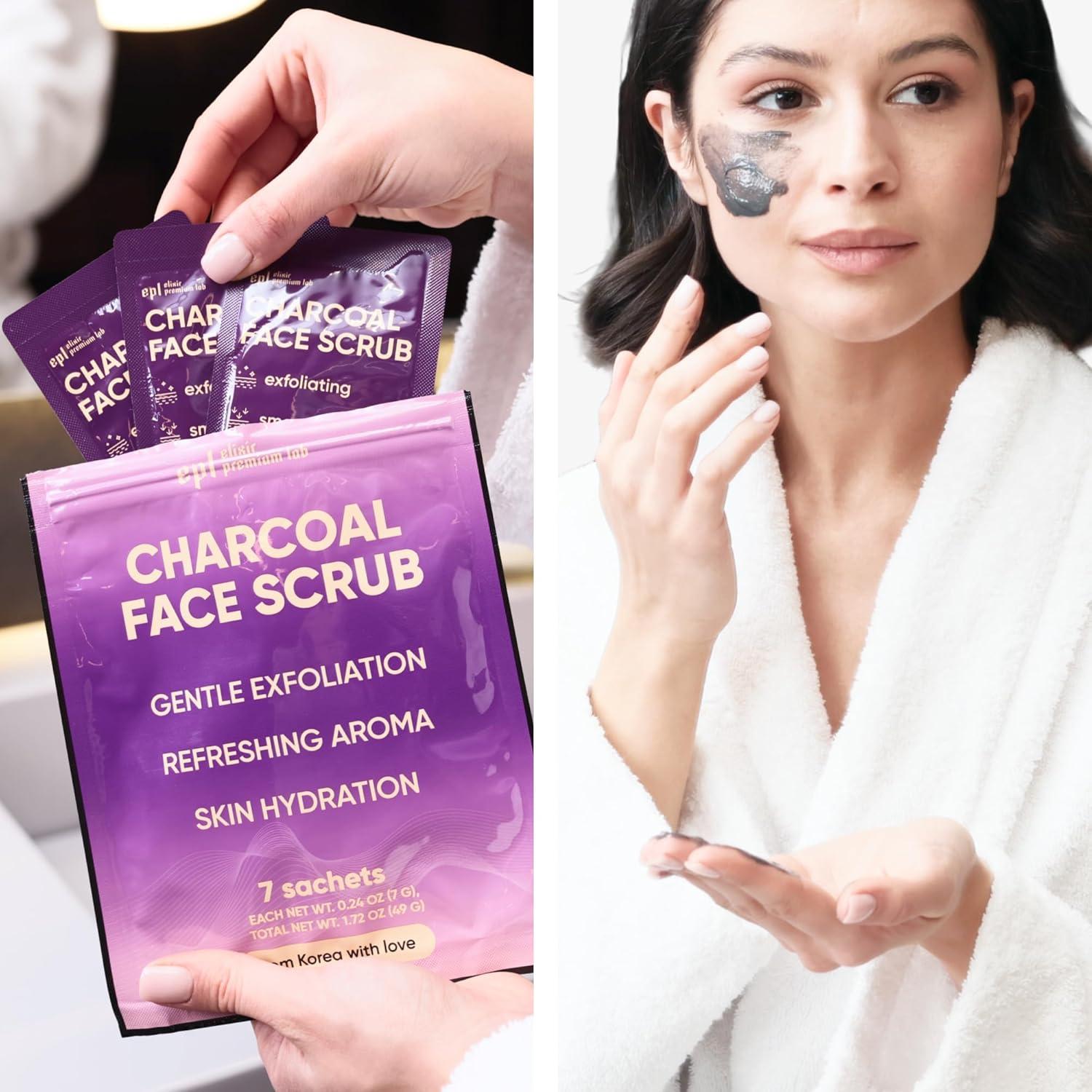 Mascarilla Facial Peel Off Wonder Family Carbón Activado 7 Pzas