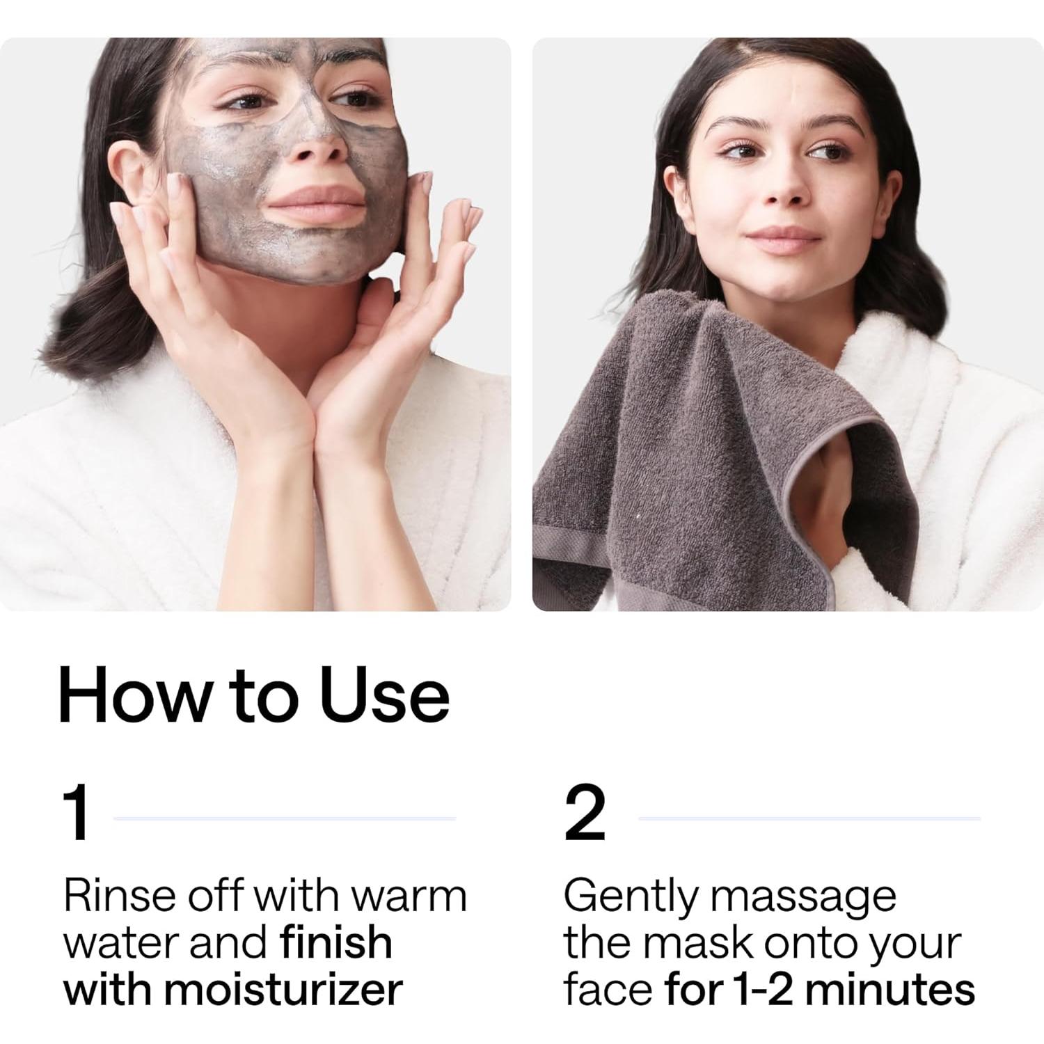 Mascarilla Facial Peel Off Wonder Family Carbón Activado 7 Pzas