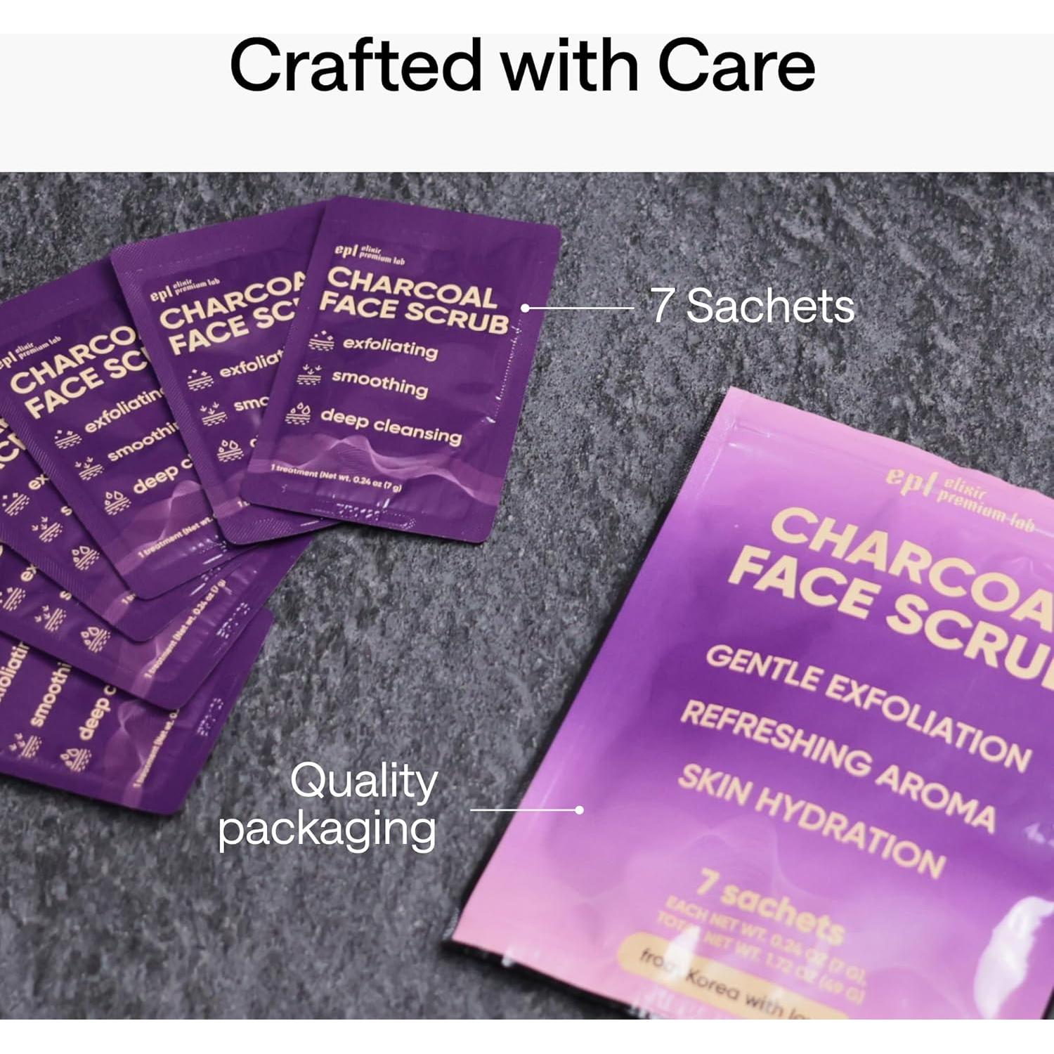 Mascarilla Facial Peel Off Wonder Family Carbón Activado 7 Pzas