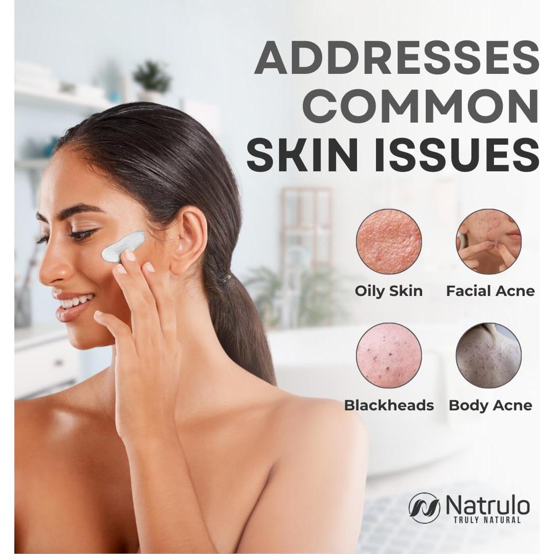 Mascarilla de Carbón Activado Natrulo - Limpieza Profunda 91g