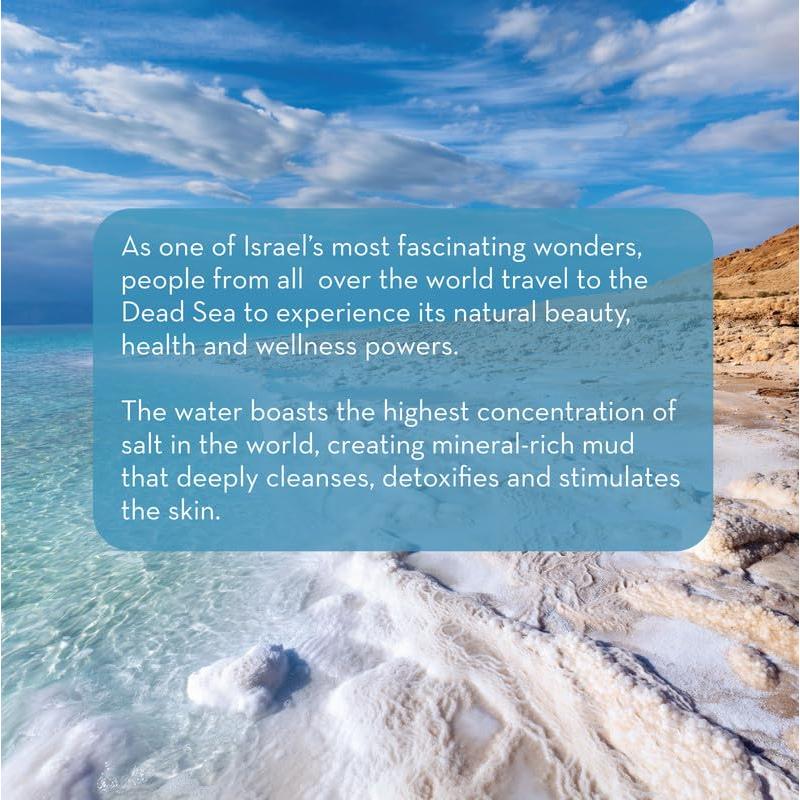 Mascarilla de barro del Mar Muerto Pure Body Naturals 248g - Facial y corporal para acné y piel grasa