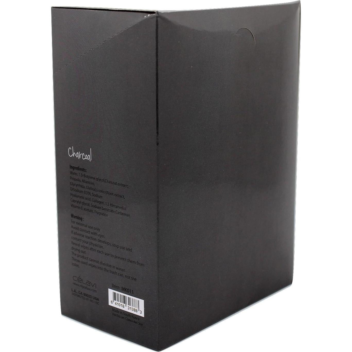 Máscara Facial de Papel Celavi 24 Unidades Carbón Hidratante