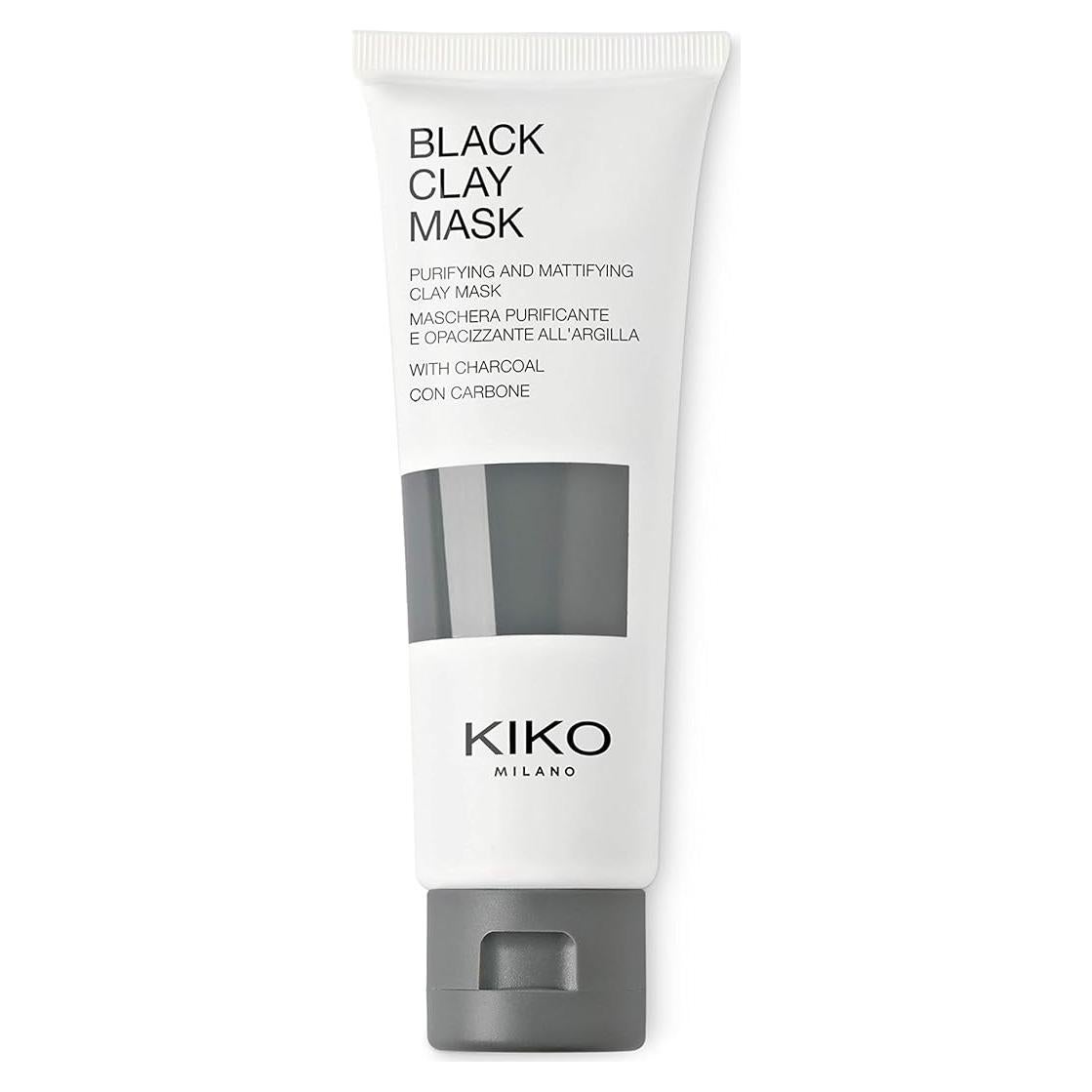 Mascarilla Facial Purificante KIKO Milano Arcilla Negra 50g