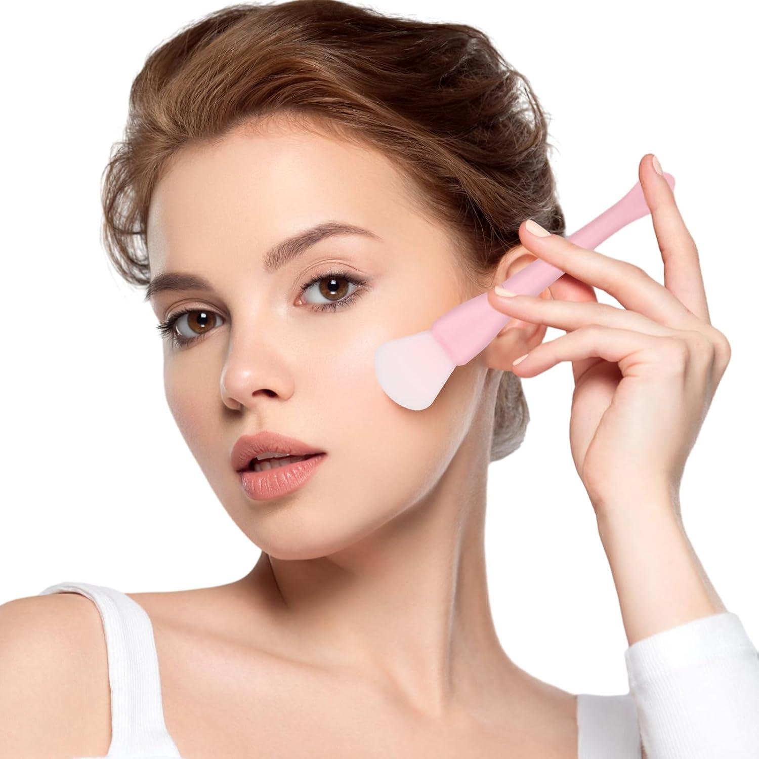 Pincel de Silicona para Mascarilla Facial Ouligay 2PCS