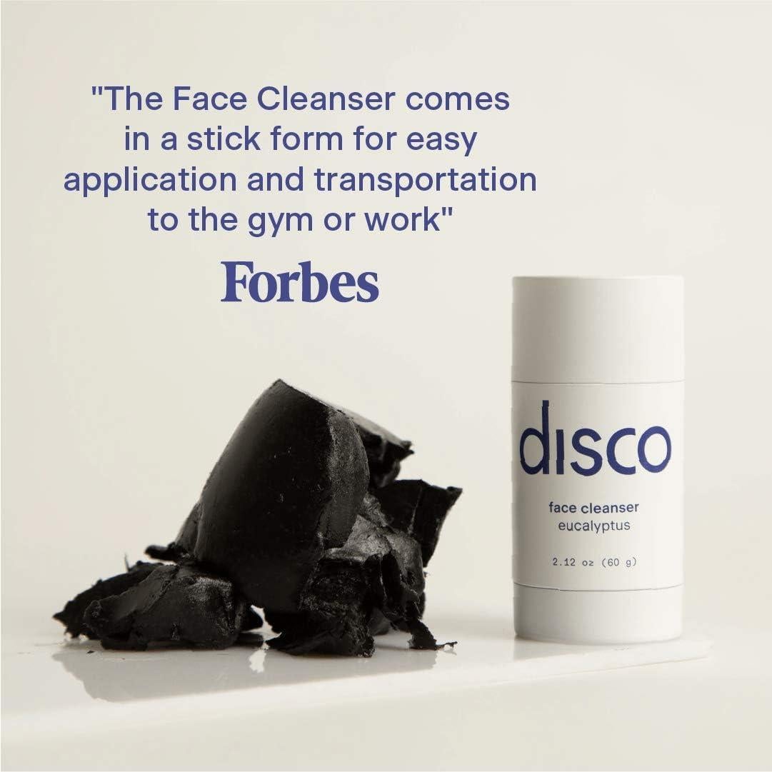 Limpiador Facial en Barra Disco para Hombres 60g Eucalipto