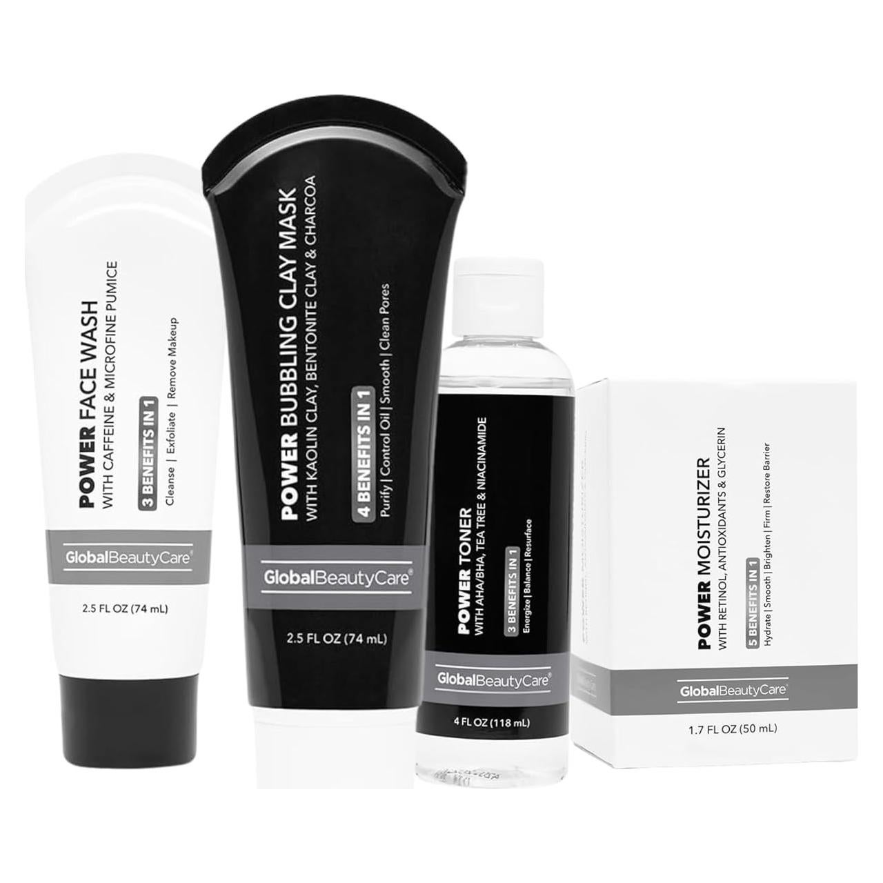 Conjunto de Cuidado de la Piel Global Beauty Care 4 Piezas