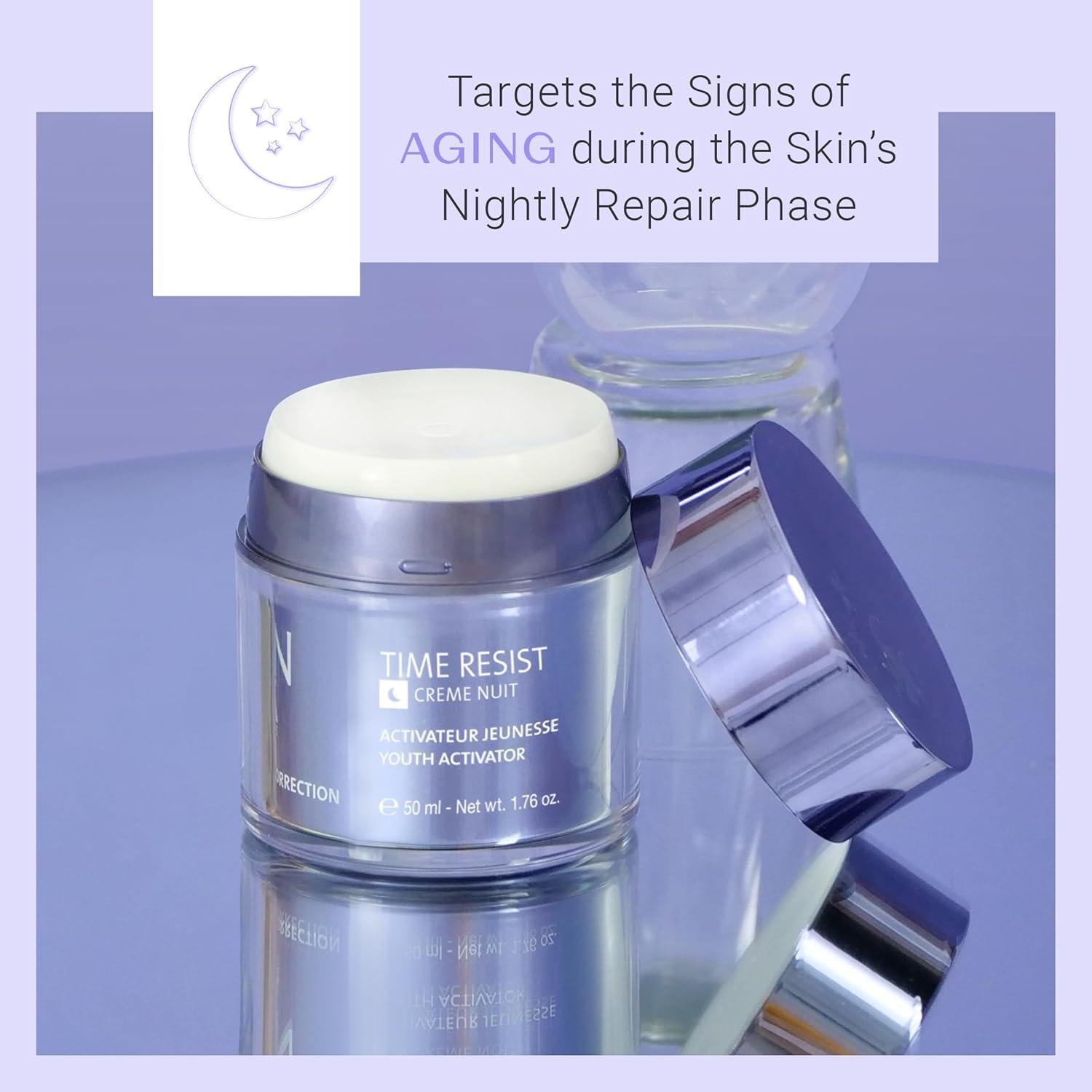 Crema de Noche Anti-Envejecimiento Yonka Time Resist Nuit 50g