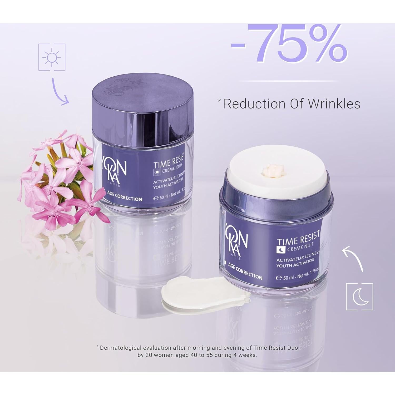 Crema de Noche Anti-Envejecimiento Yonka Time Resist Nuit 50g