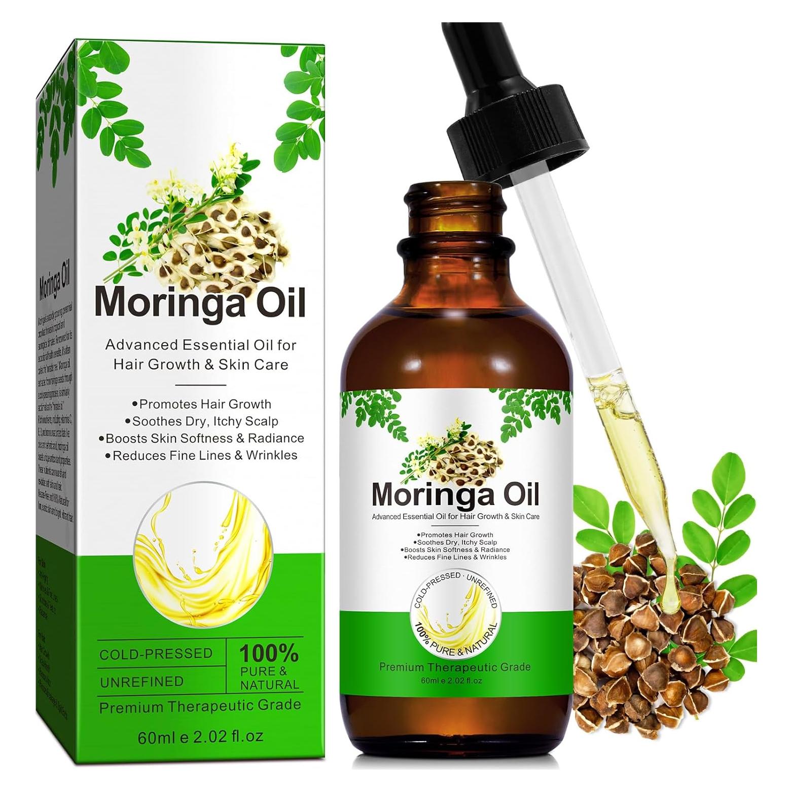 Aceite de Moringa Orgánico Deserop 59 ml - Hidratante Natural