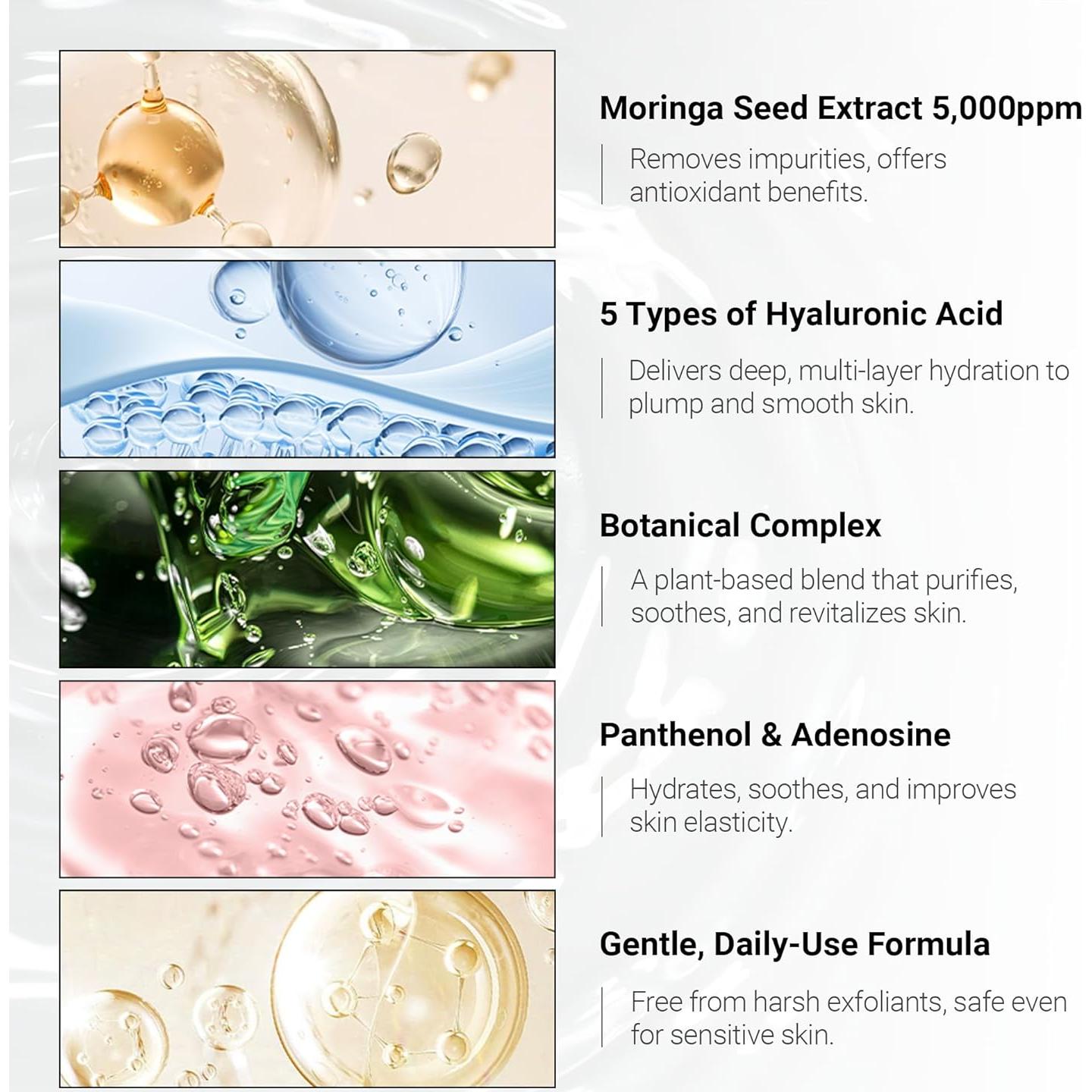 Almohadillas Exfoliantes e Hidratantes DAERA Glow-Fit 60 Unidades