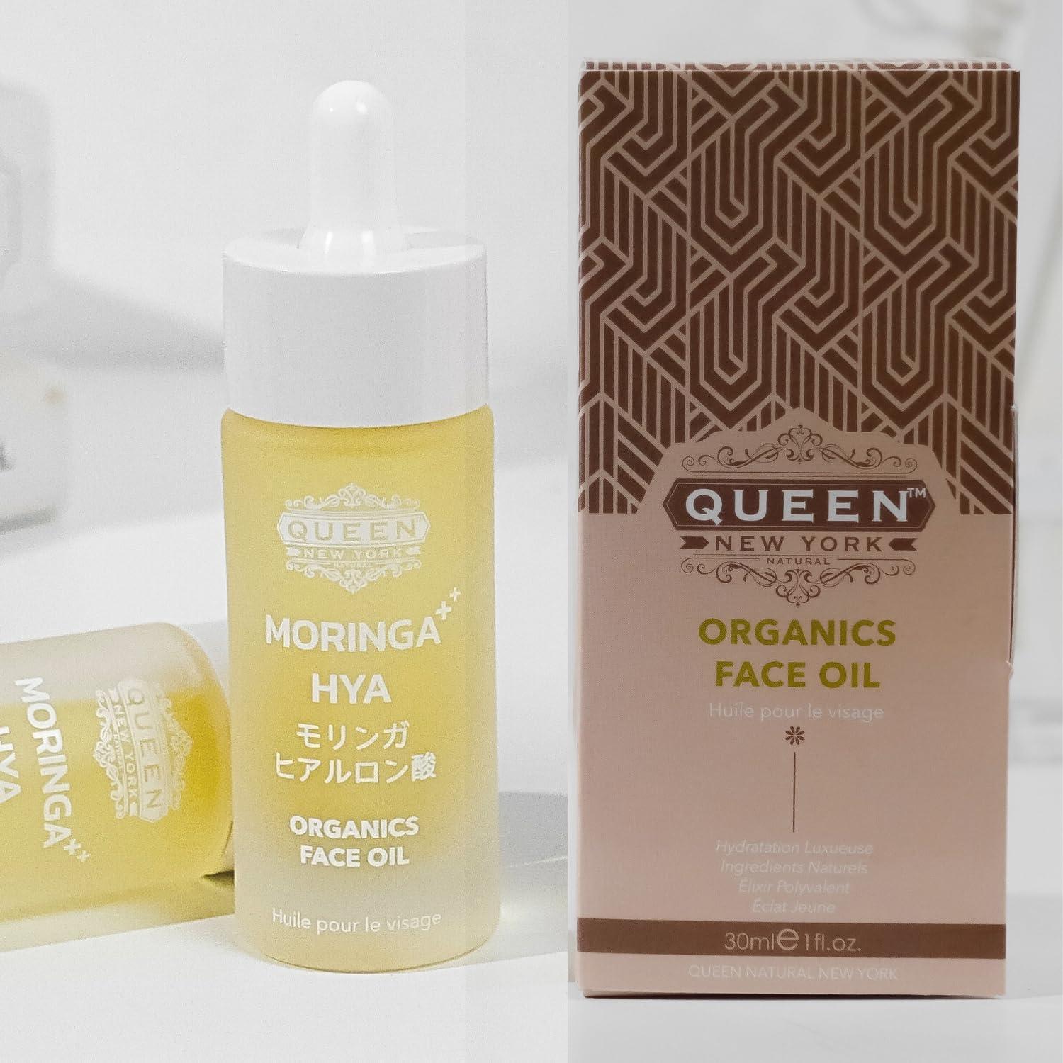 Aceite de Moringa Orgánico Queen HYA 29.57 ml - Hidratante Facial