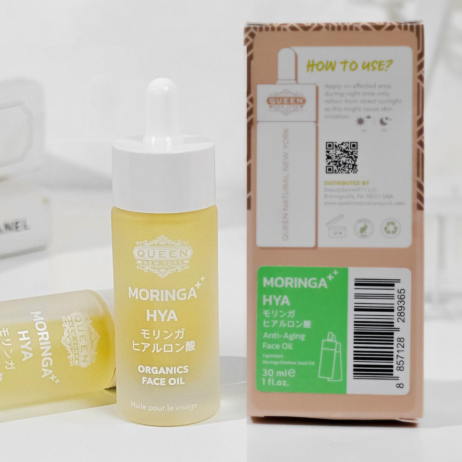 Aceite de Moringa Orgánico Queen HYA 29.57 ml - Hidratante Facial