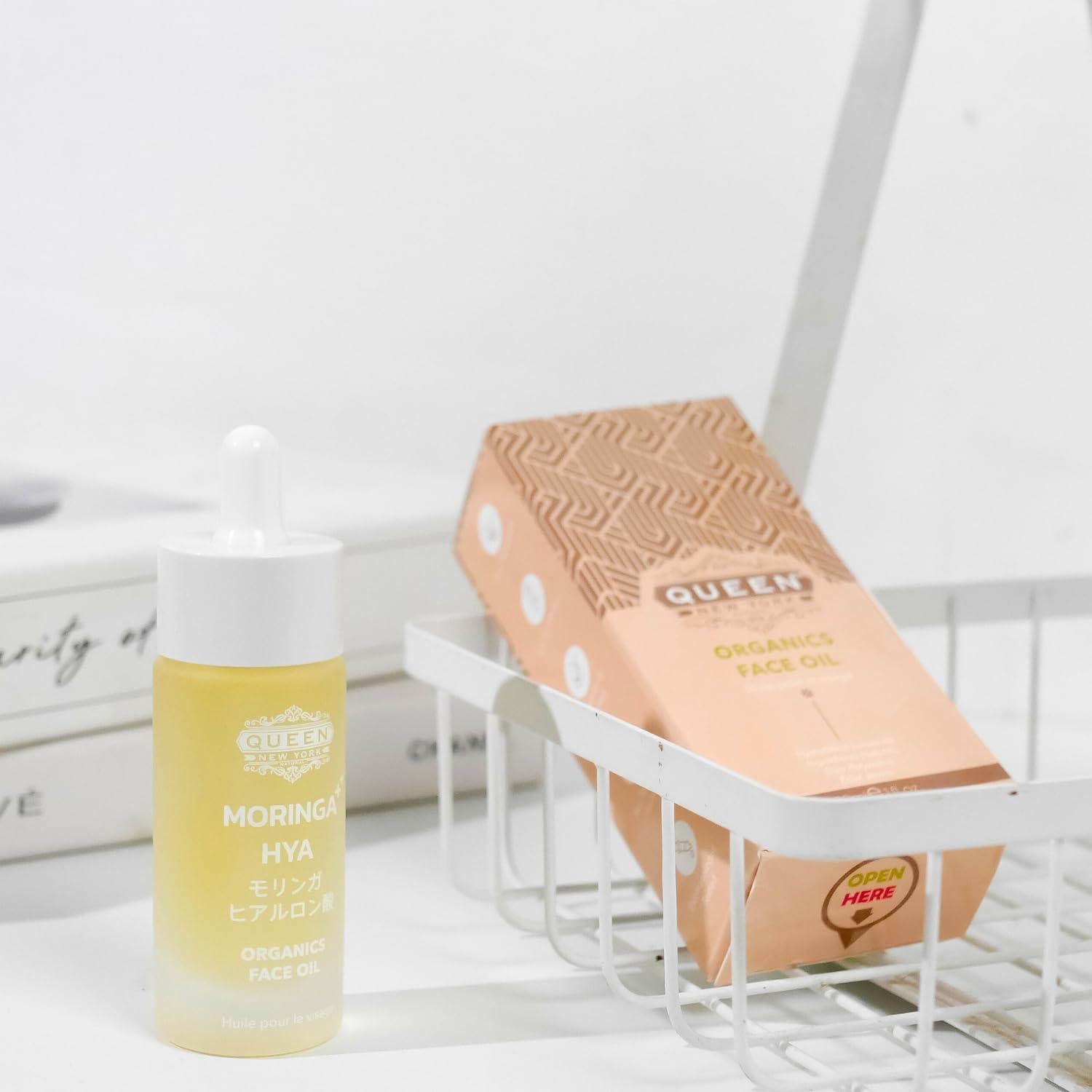 Aceite de Moringa Orgánico Queen HYA 29.57 ml - Hidratante Facial