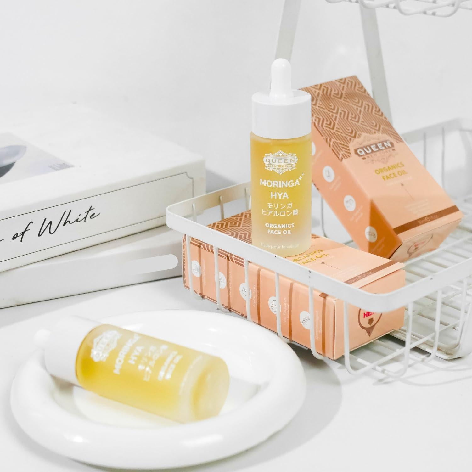 Aceite de Moringa Orgánico Queen HYA 29.57 ml - Hidratante Facial