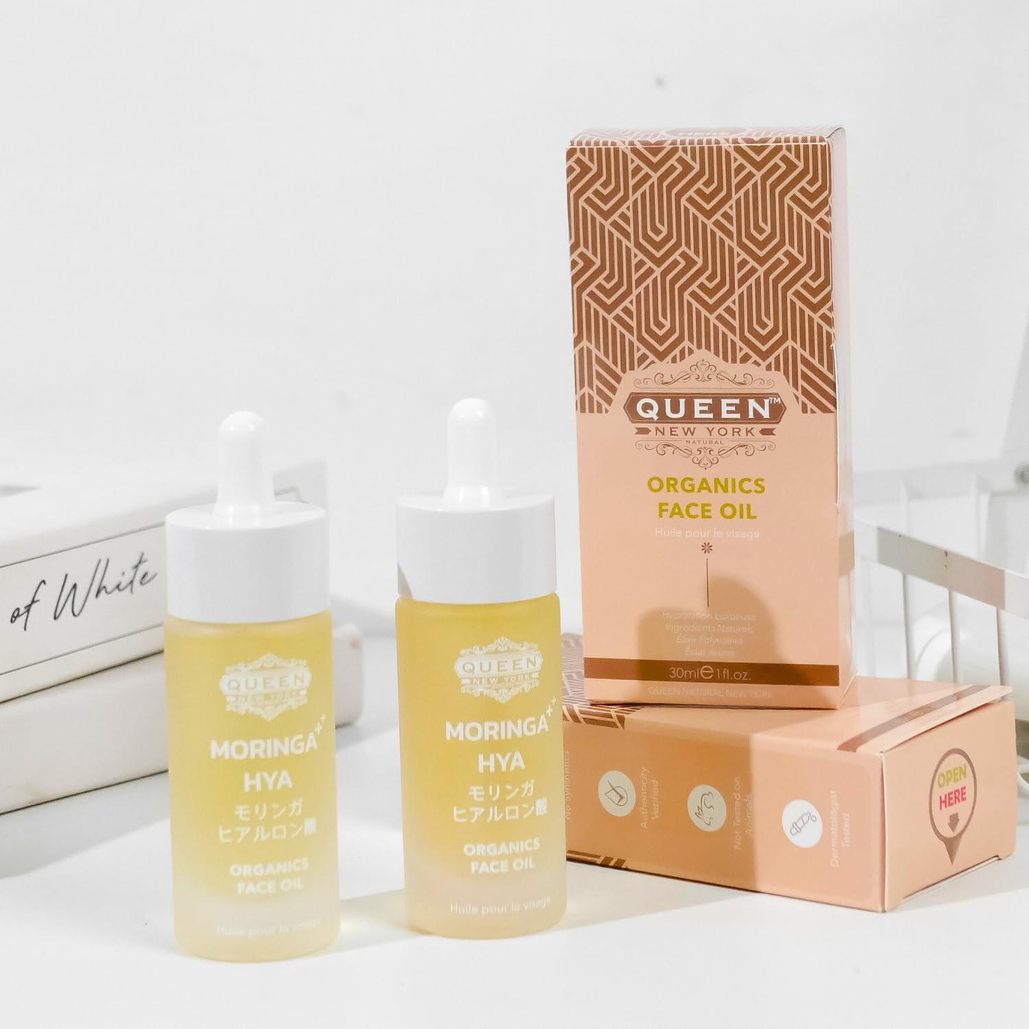 Aceite de Moringa Orgánico Queen HYA 29.57 ml - Hidratante Facial