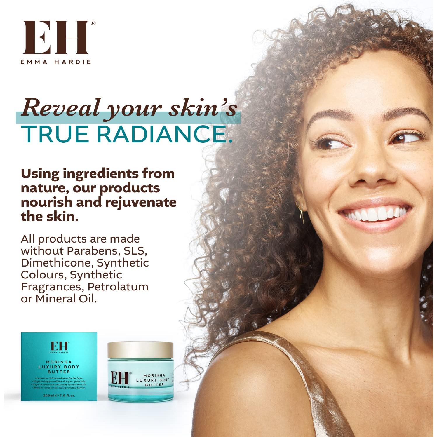 Manteca Corporal de Moringa 50ml Emma Hardie - Hidratación Profunda