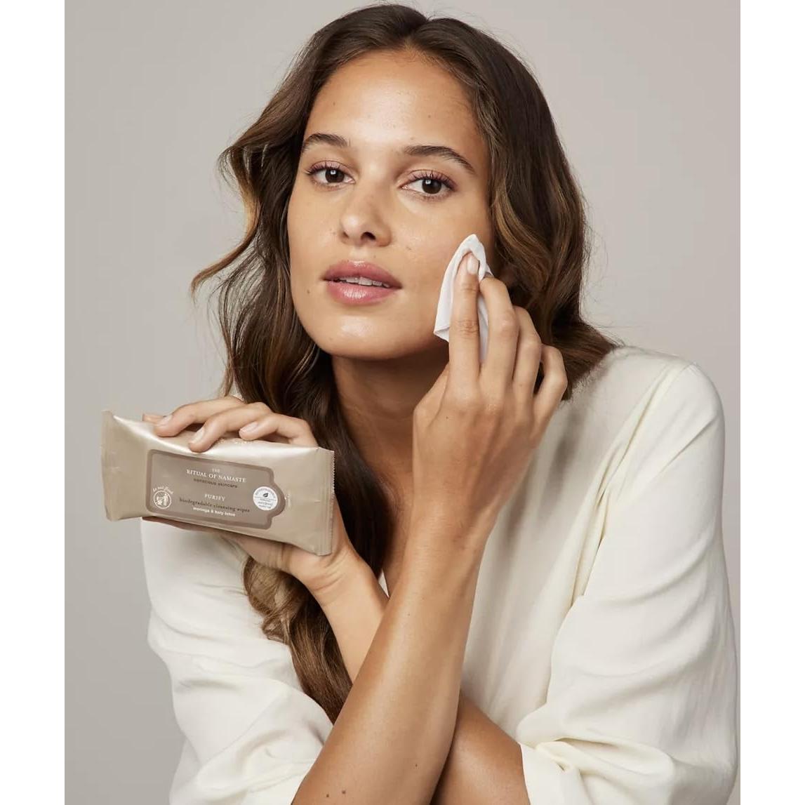 Toallitas Limpiadoras Purificadoras Rituales El Ritual de Namaste 10 Unidades