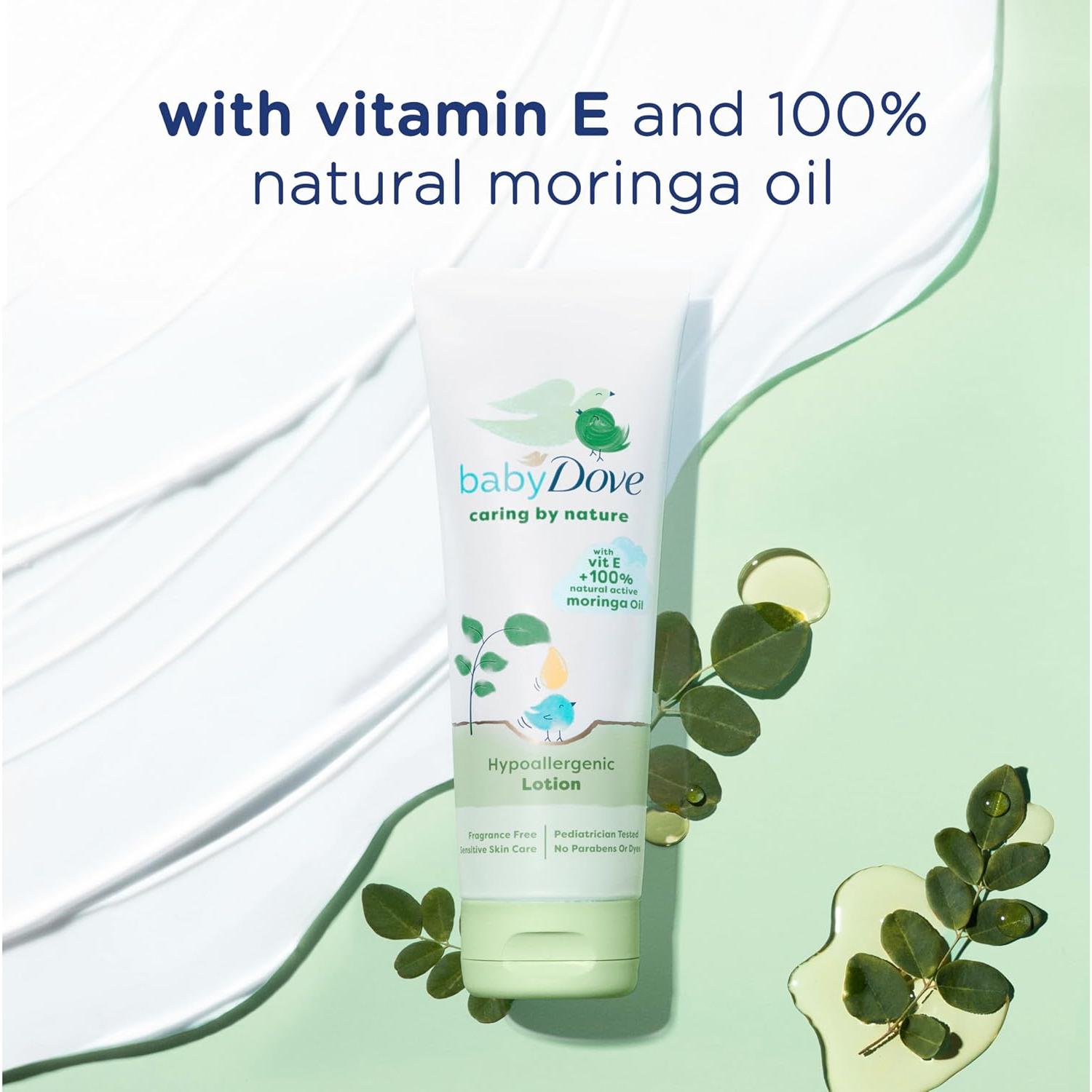 Loción Hipoalergénica Baby Dove 400 ml - Cuidado Natural