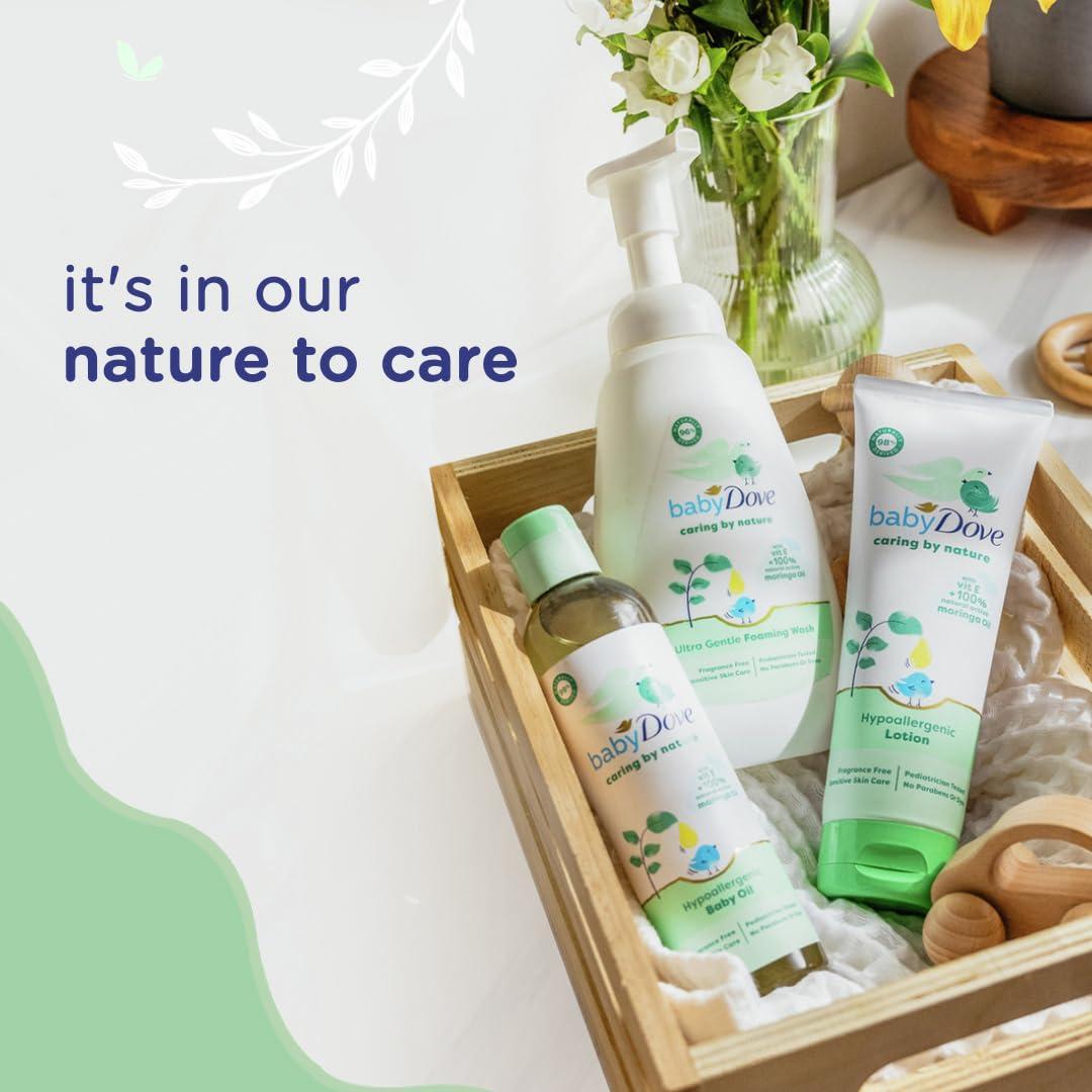 Loción Hipoalergénica Baby Dove 400 ml - Cuidado Natural