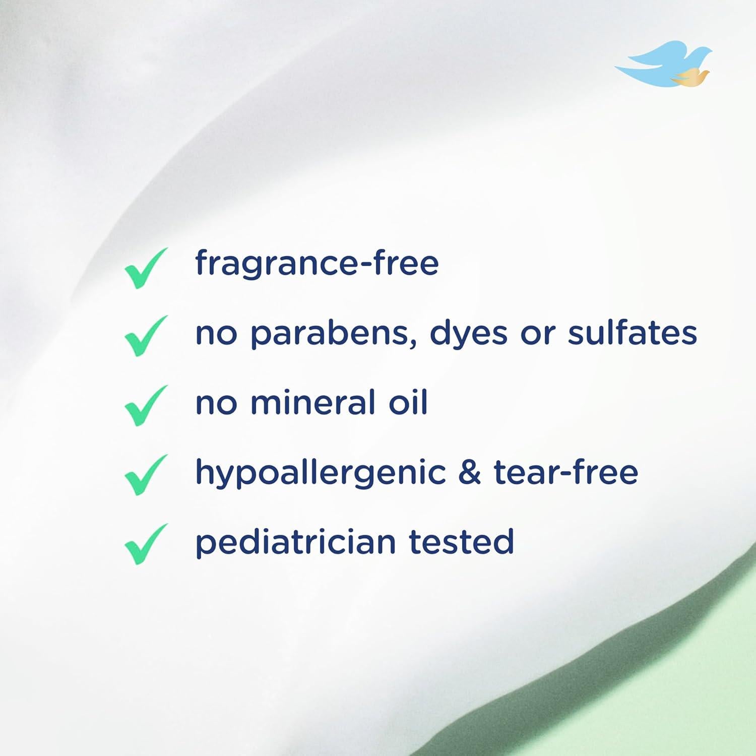 Loción Hipoalergénica Baby Dove 400 ml - Cuidado Natural