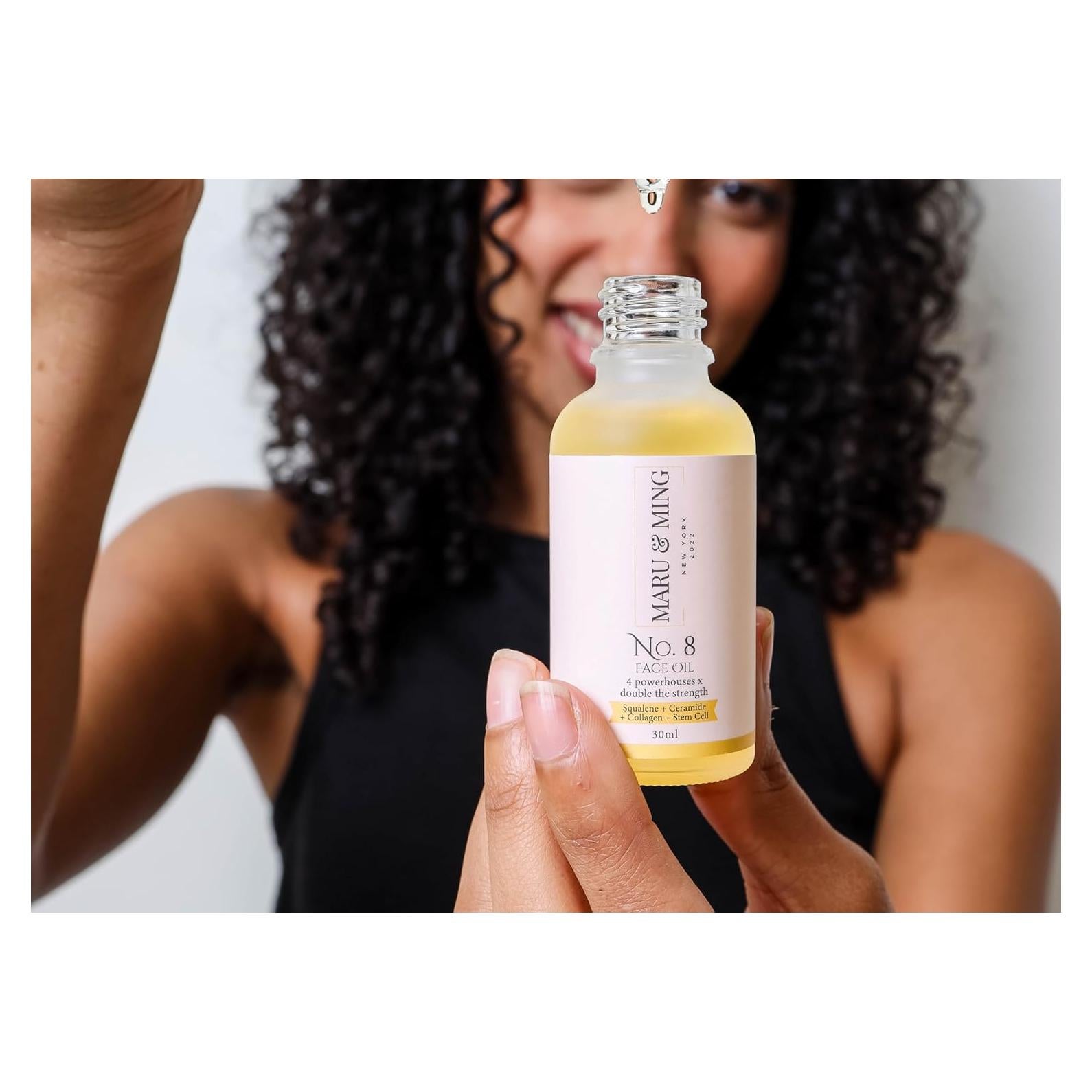 Aceite Facial Maru & Ming con Colágeno y Moringa 29.57 ml