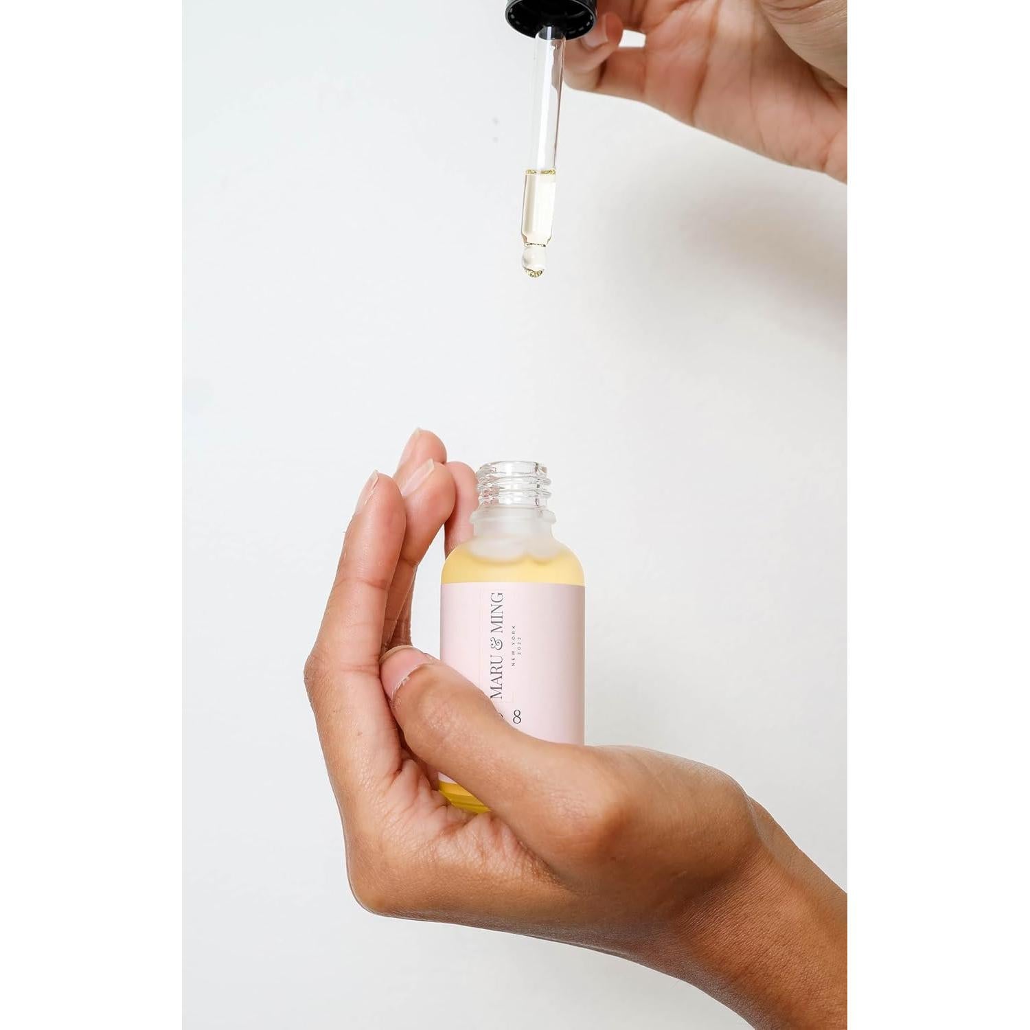 Aceite Facial Maru & Ming con Colágeno y Moringa 29.57 ml