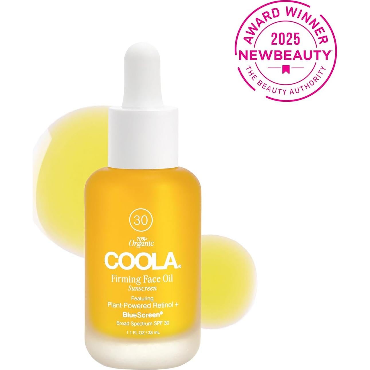 Aceite Facial Reafirmante COOLA SPF 30 140 g Orgánico
