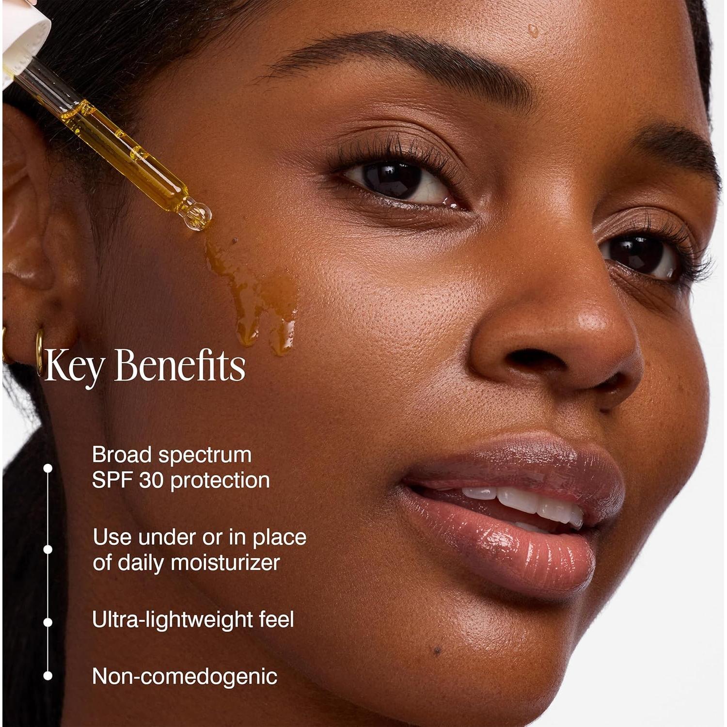 Aceite Facial Reafirmante COOLA SPF 30 140 g Orgánico