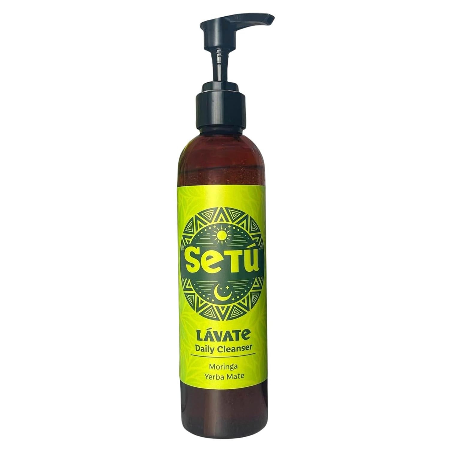 Limpiador Facial Diario Setú para Hombres 237 ml Moringa Yerba Mate