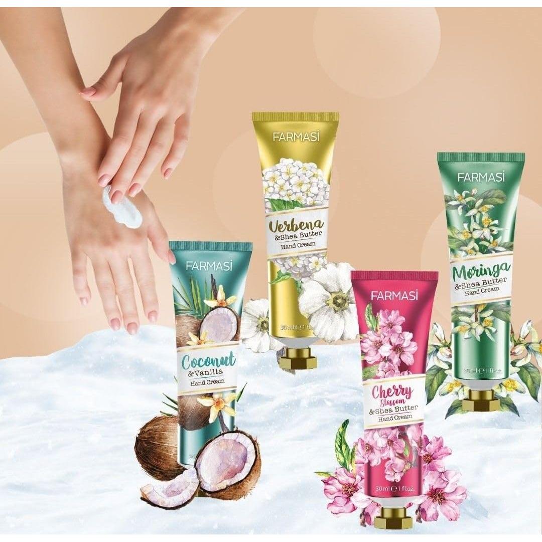 Crema de Manos Farmasi Manteca de Karité 30 ml Hidratante