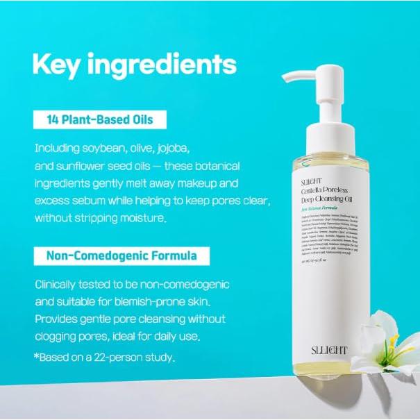 Limpiador Facial Aceite Centella Poreless 150ml - GreenCos