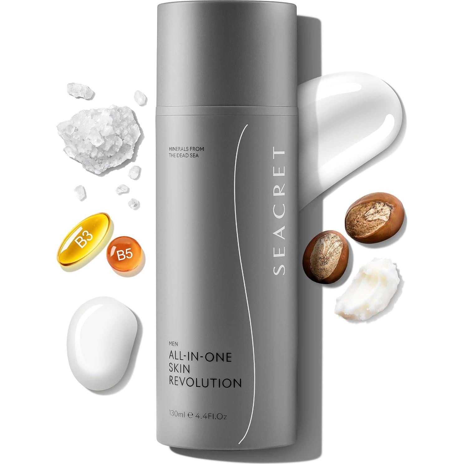 Crema Facial Hidratante para Hombres Seacret 130g 7 en 1