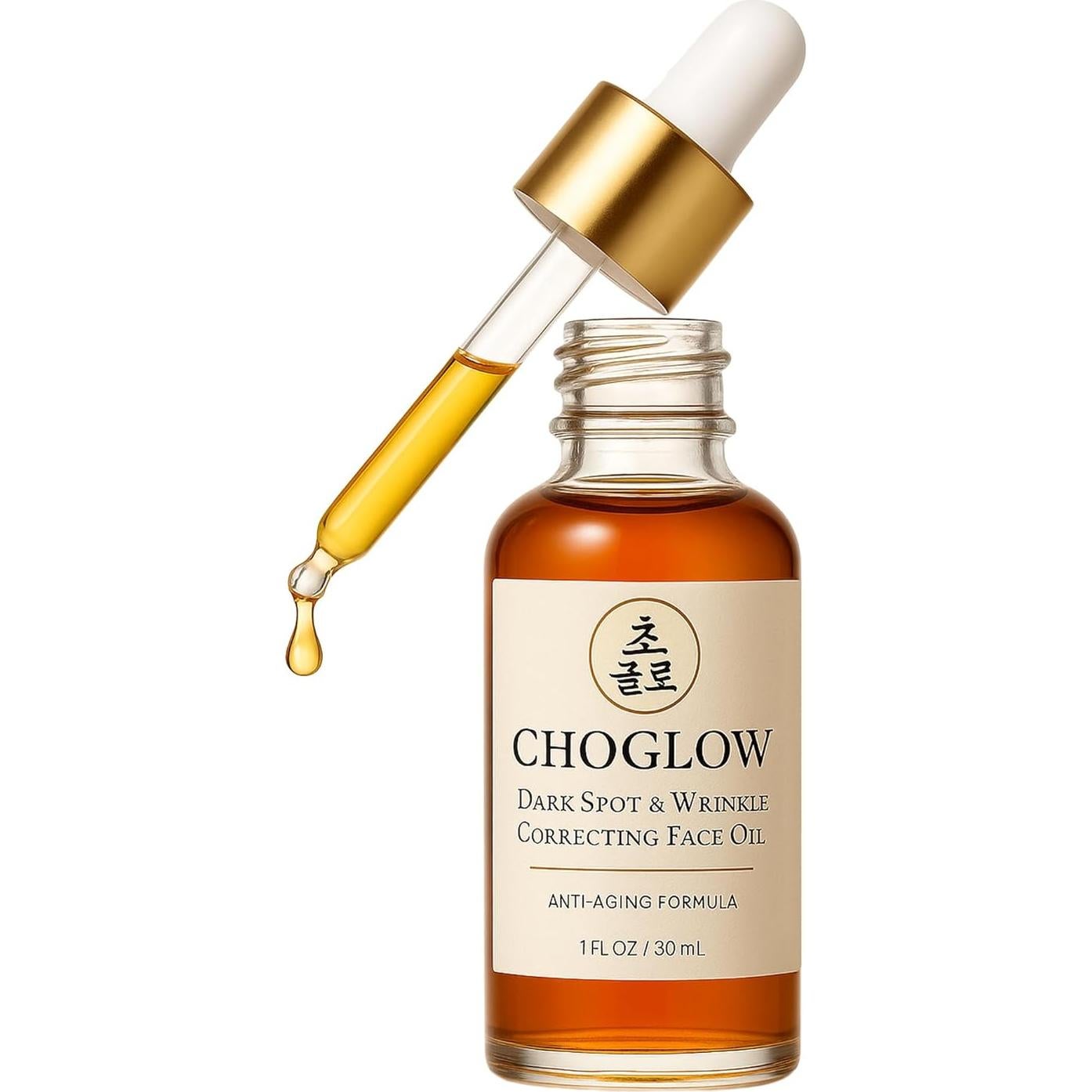 Aceite Facial Brillante Choglow 68g - Alternativa Natural al Retinol
