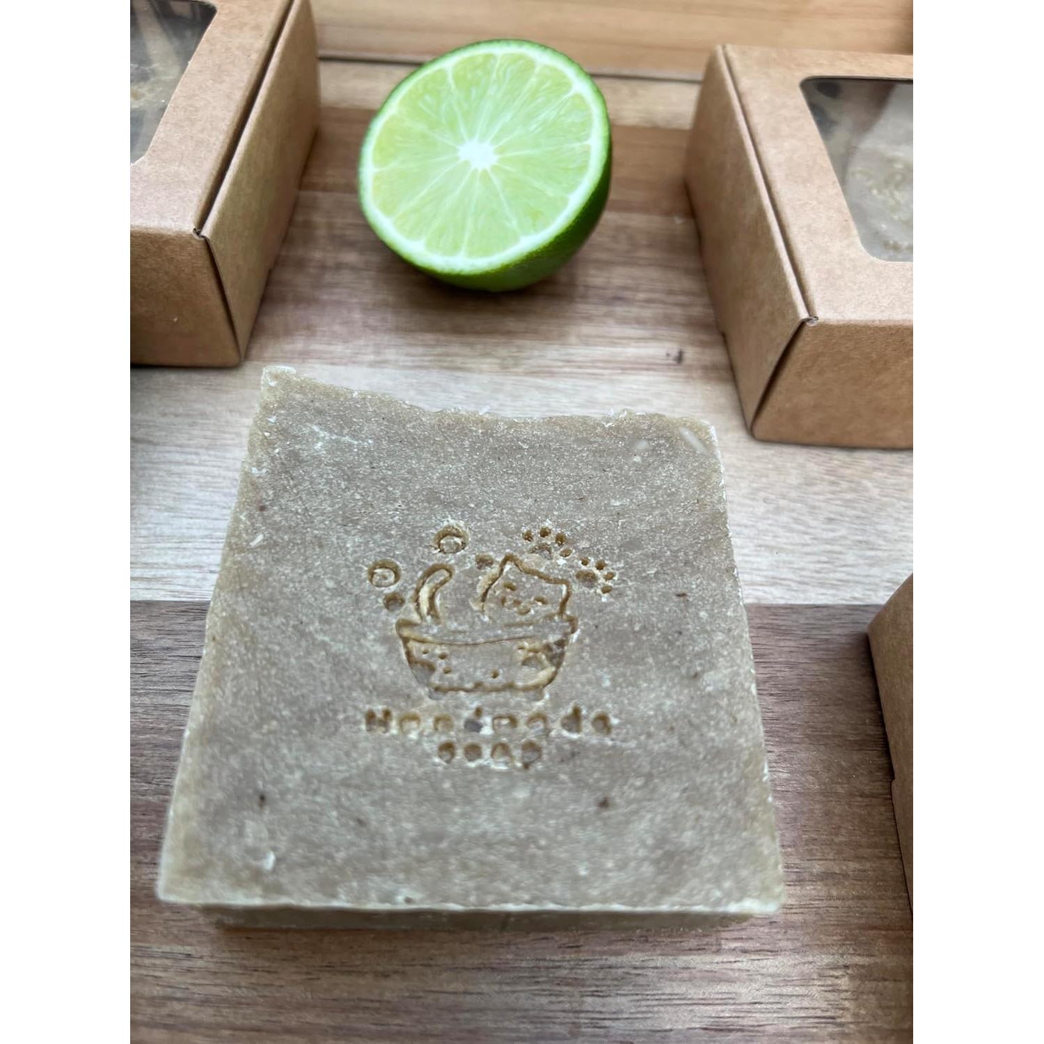 Jabón Vegano de Moringa y Musgo Marino - 113g - Cuidado Natural