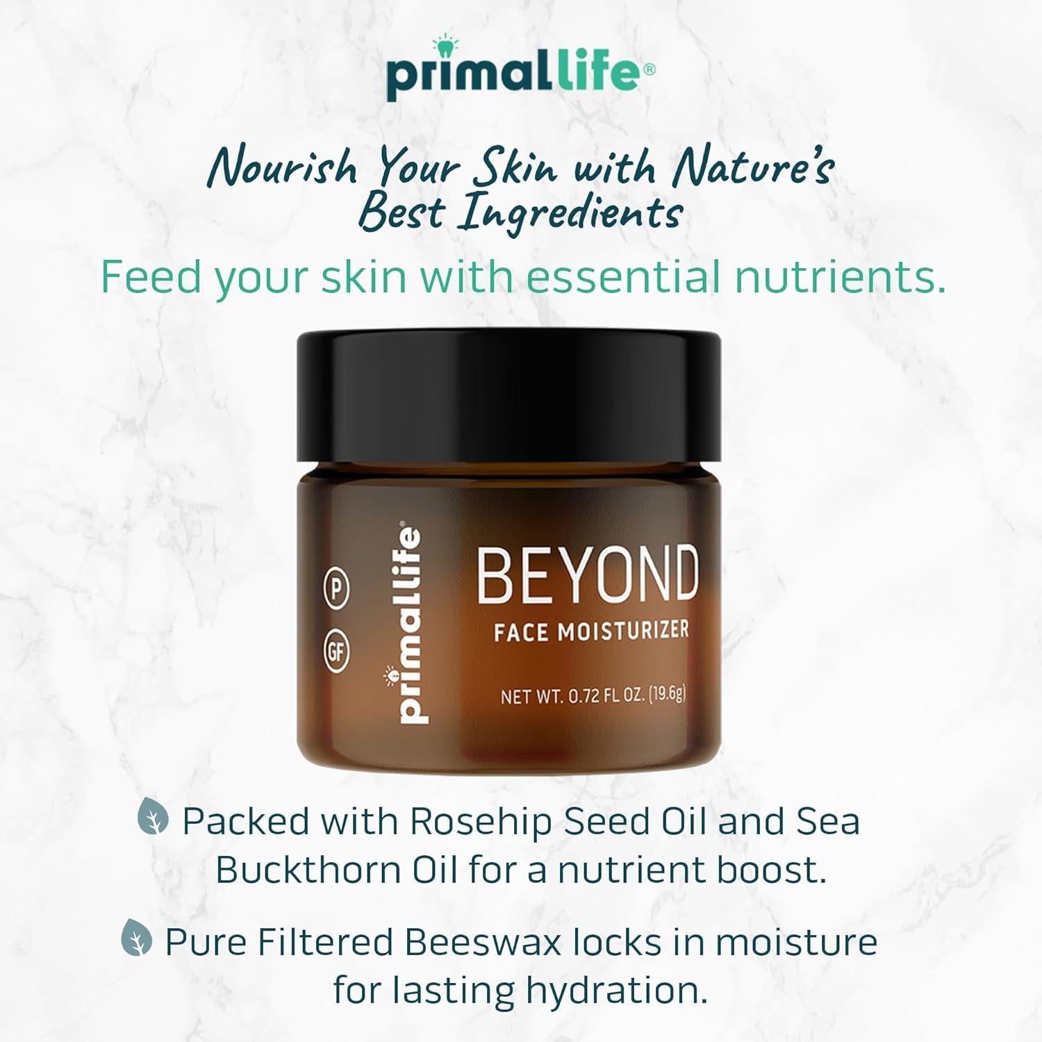 Hidratante Facial Orgánico Primal Life 21.26 ML - Aceites Naturales