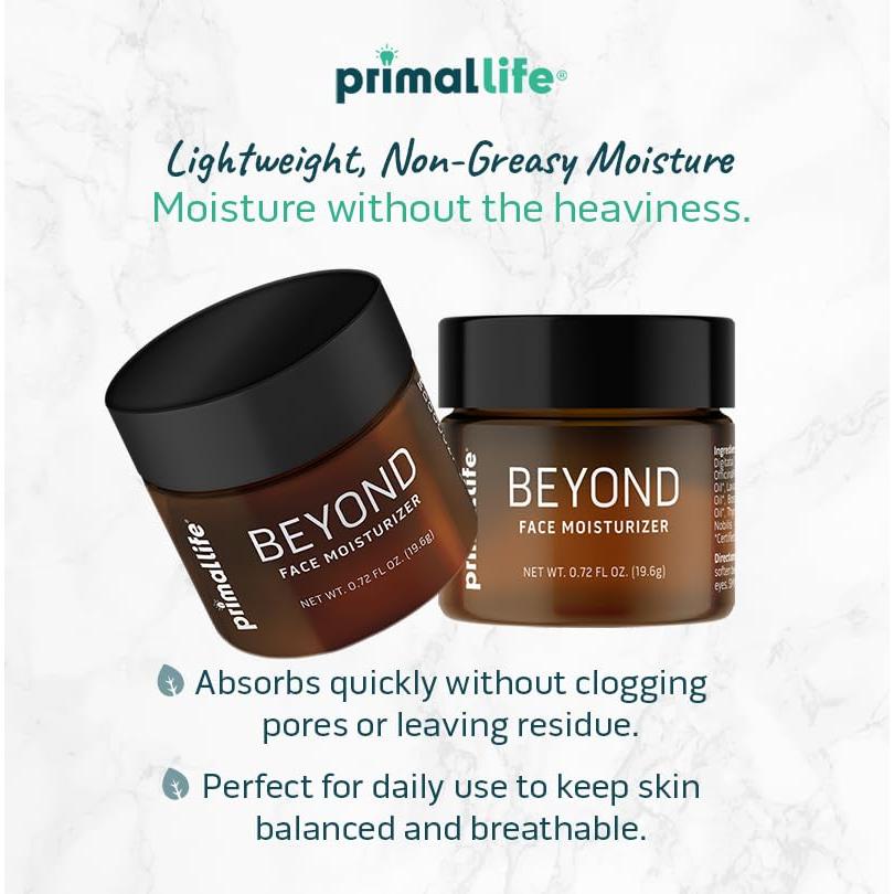 Hidratante Facial Orgánico Primal Life 21.26 ML - Aceites Naturales