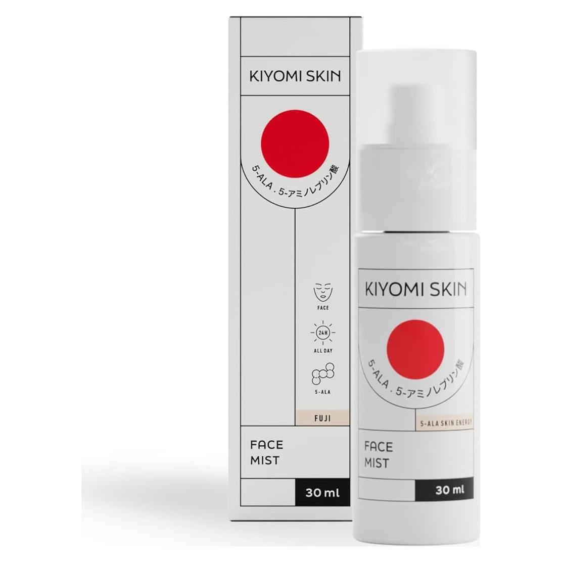 Bruma Facial Hidratante KIYOMI 130ml Ácido Hialurónico Lavanda