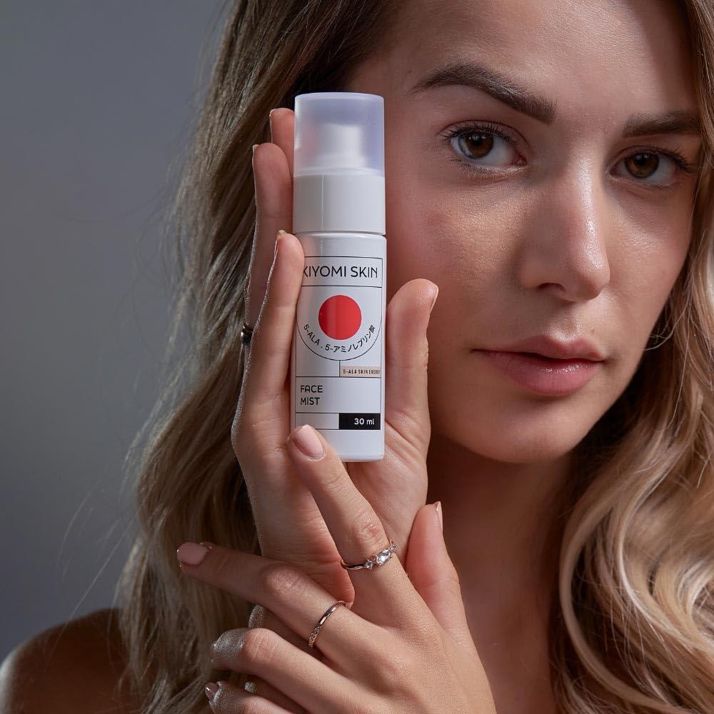 Bruma Facial Hidratante KIYOMI 130ml Ácido Hialurónico Lavanda