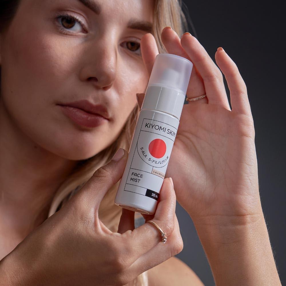 Bruma Facial Hidratante KIYOMI 130ml Ácido Hialurónico Lavanda