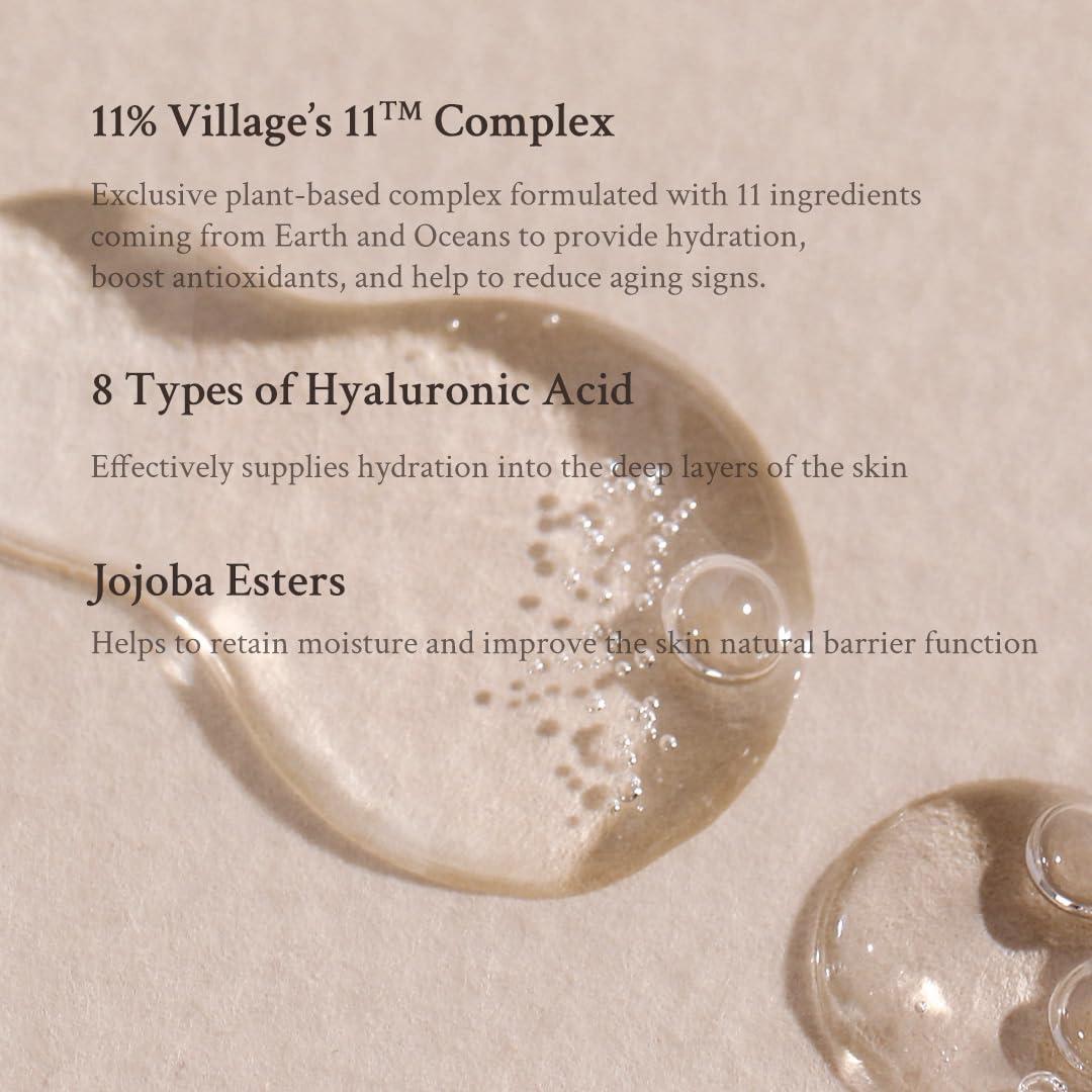 Suero Hidratante Village 11 Factory 50 ml con Ácido Hialurónico