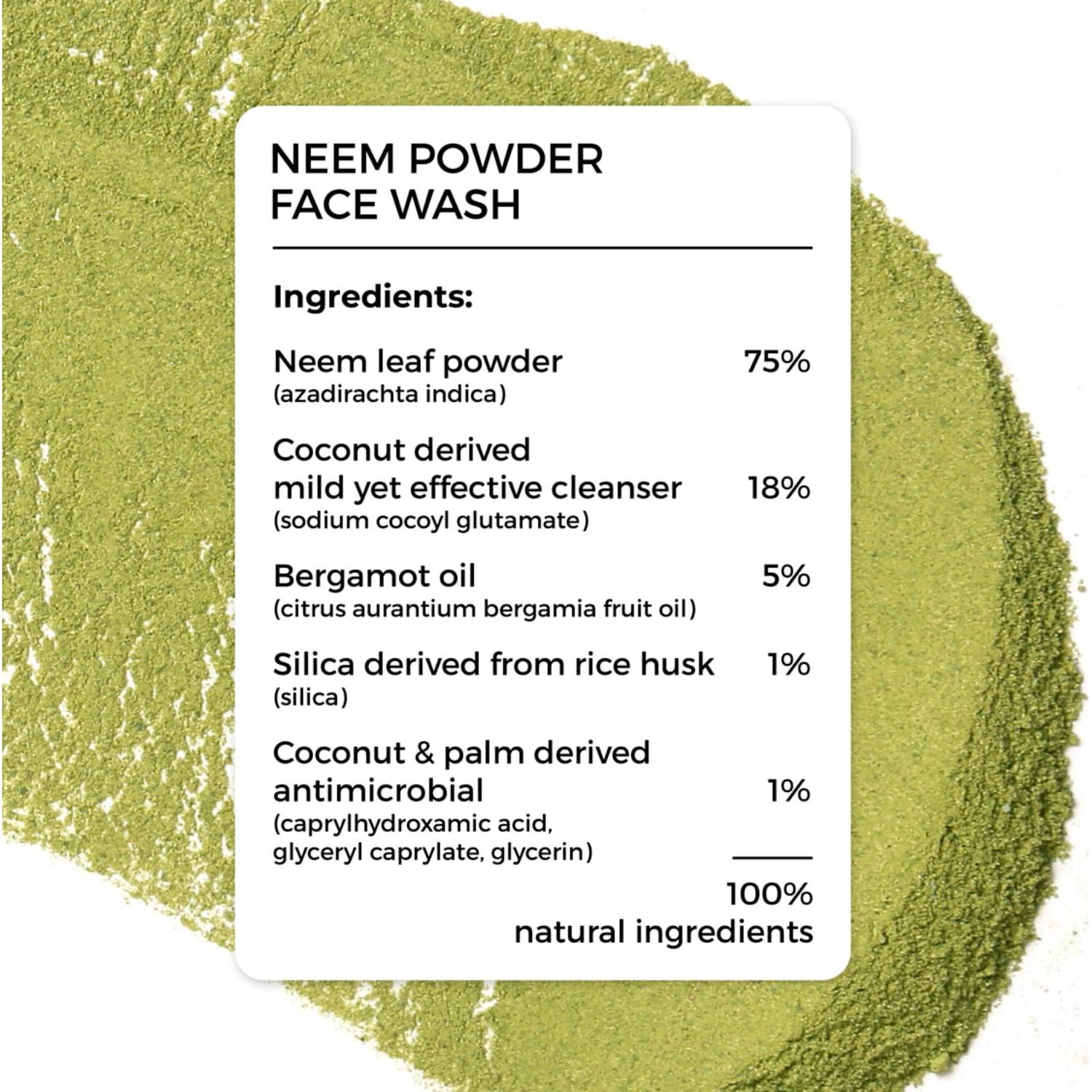 Limpiador Facial de Neem Brillare 15g - Jabón Natural para Piel Grasa