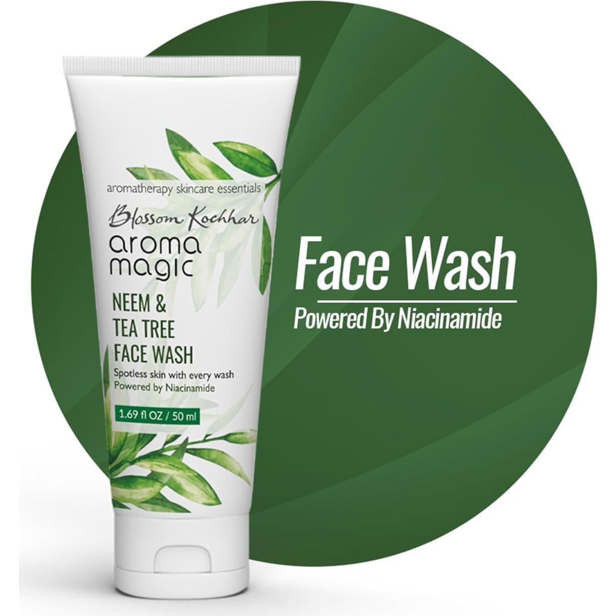 Aroma Magic Lavado Facial Neem y Árbol de Té 100 ml - Control Acné