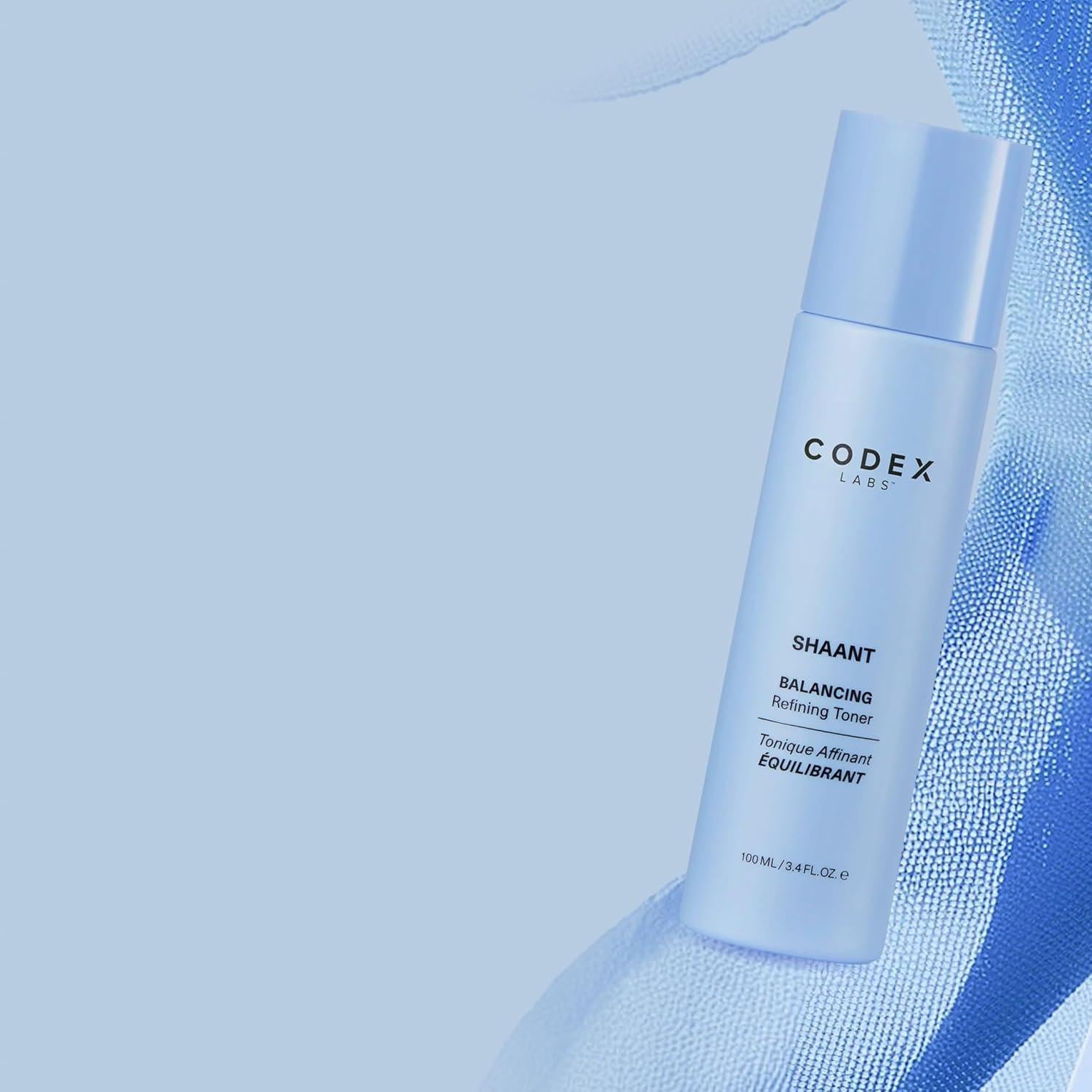 Tónico Refinador Shaant Codex Labs 100ml - Hidratante y Antiacné